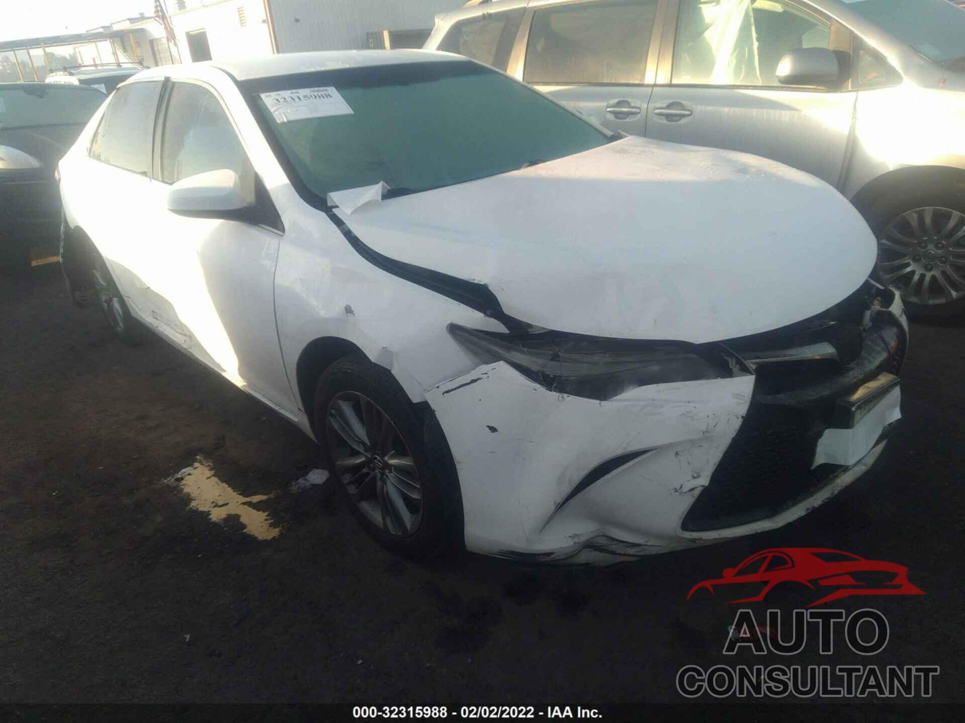 TOYOTA CAMRY 2016 - 4T1BF1FK6GU258981