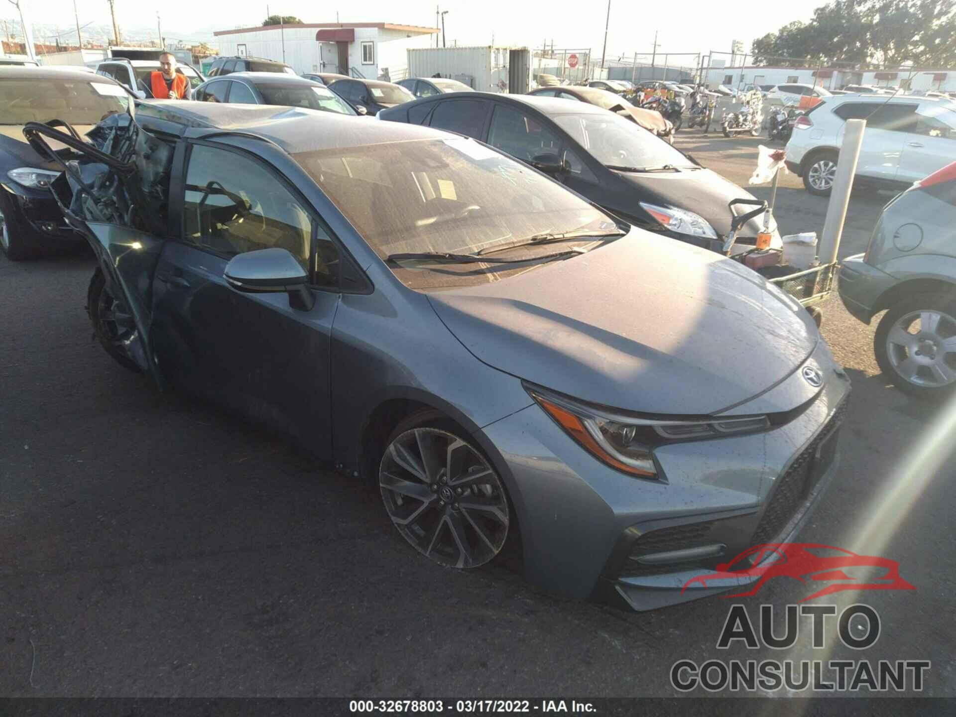 TOYOTA COROLLA 2021 - JTDS4MCE8MJ060801