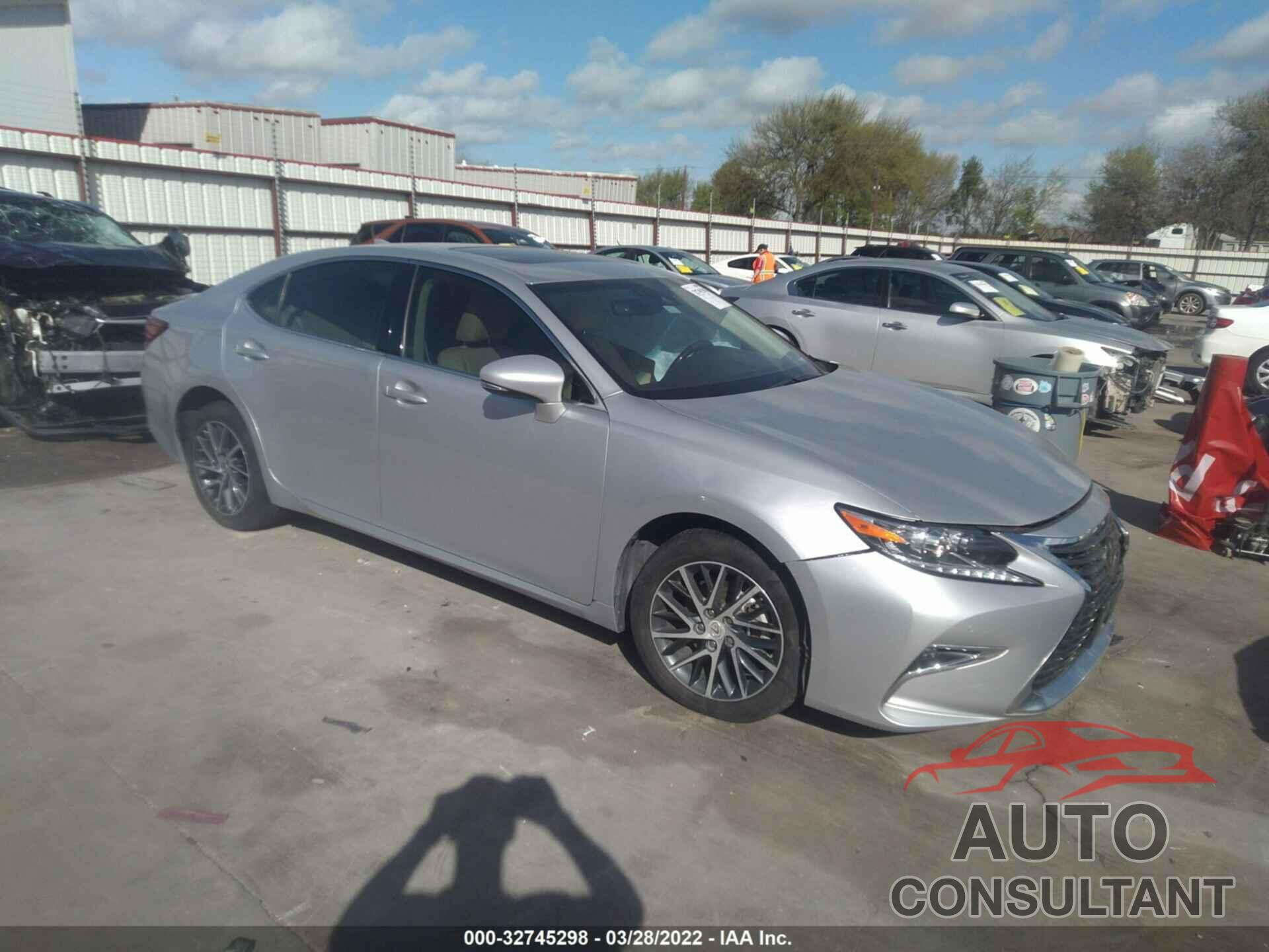 LEXUS ES 2018 - 58ABK1GG6JU092998