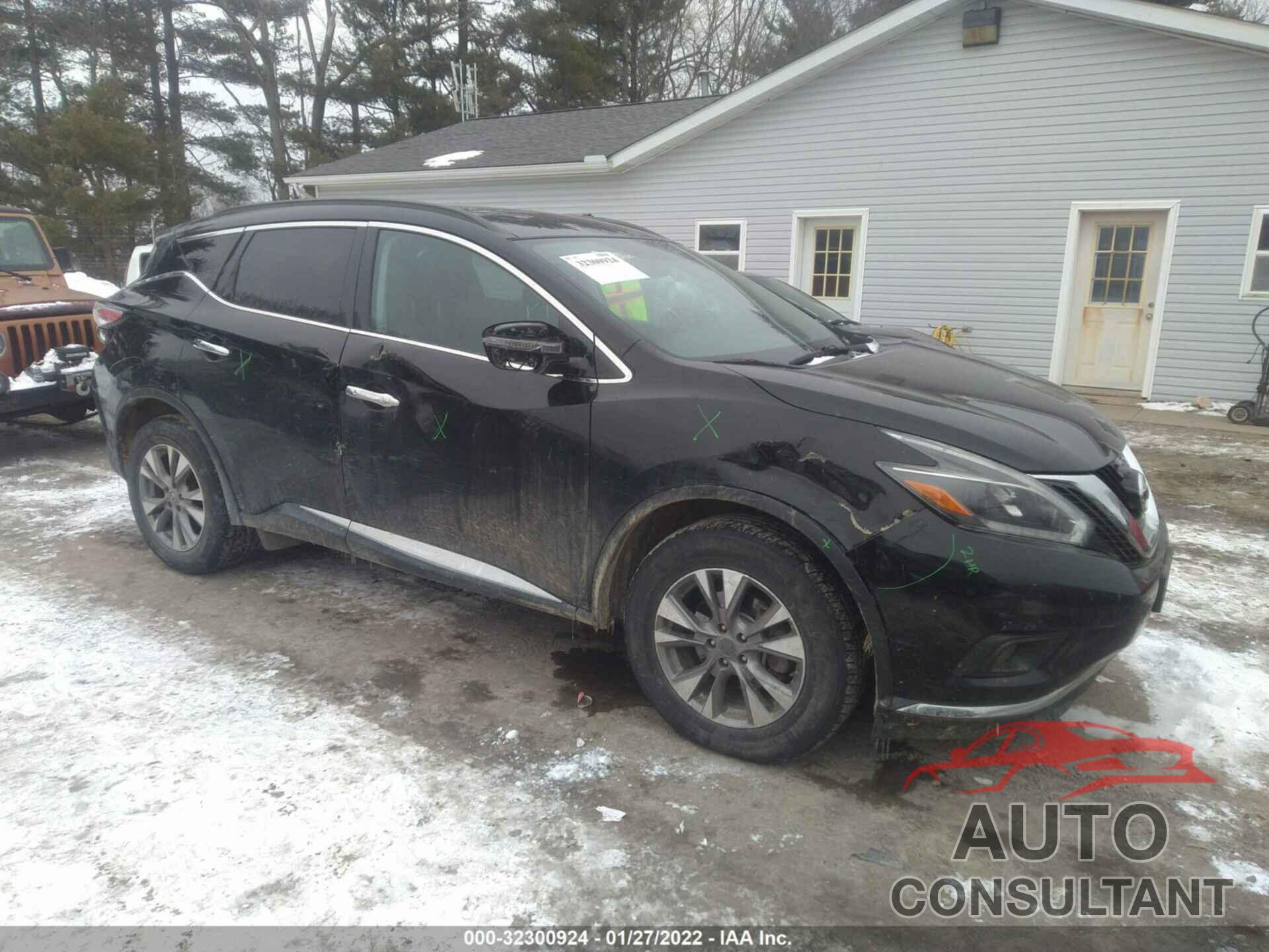 NISSAN MURANO 2018 - 5N1AZ2MH4JN154085