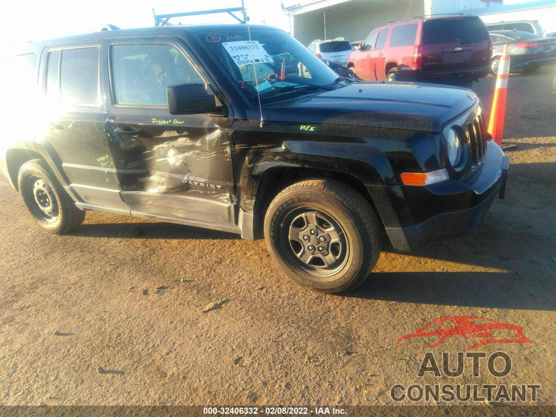 JEEP PATRIOT 2016 - 1C4NJPBB3GD736265