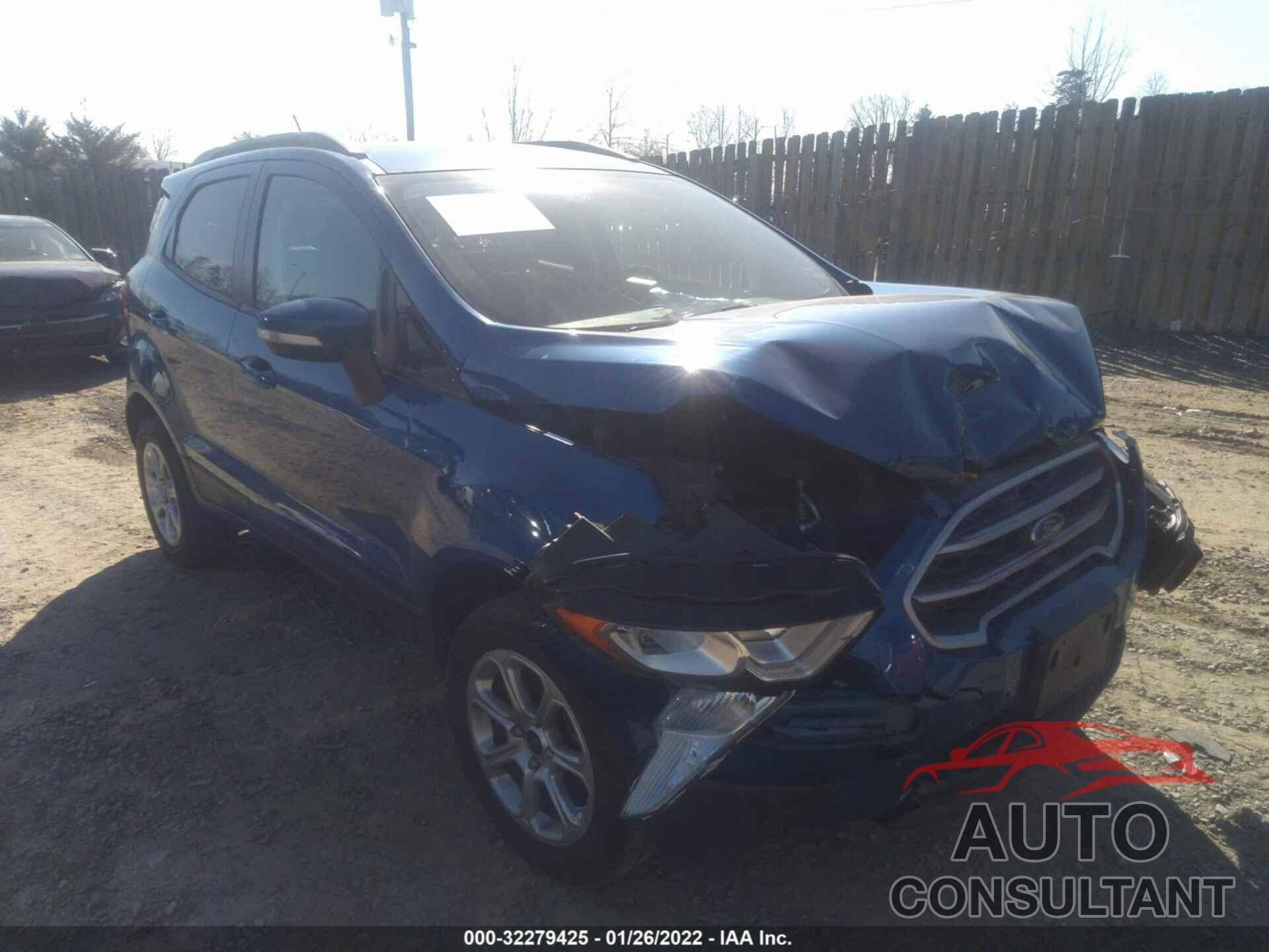 FORD ECOSPORT 2019 - MAJ6S3GL2KC259795