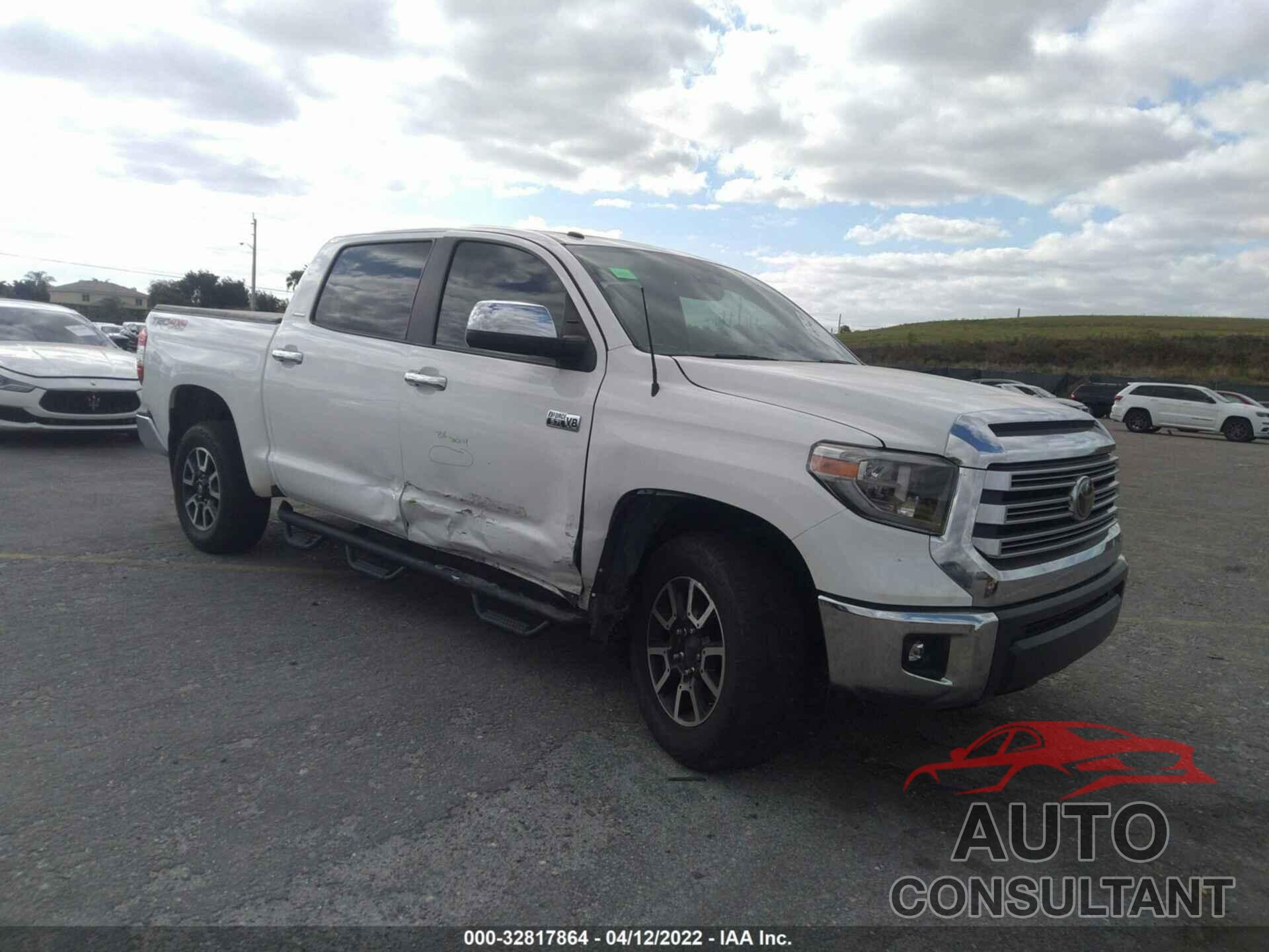 TOYOTA TUNDRA 4WD 2018 - 5TFHW5F1XJX728691