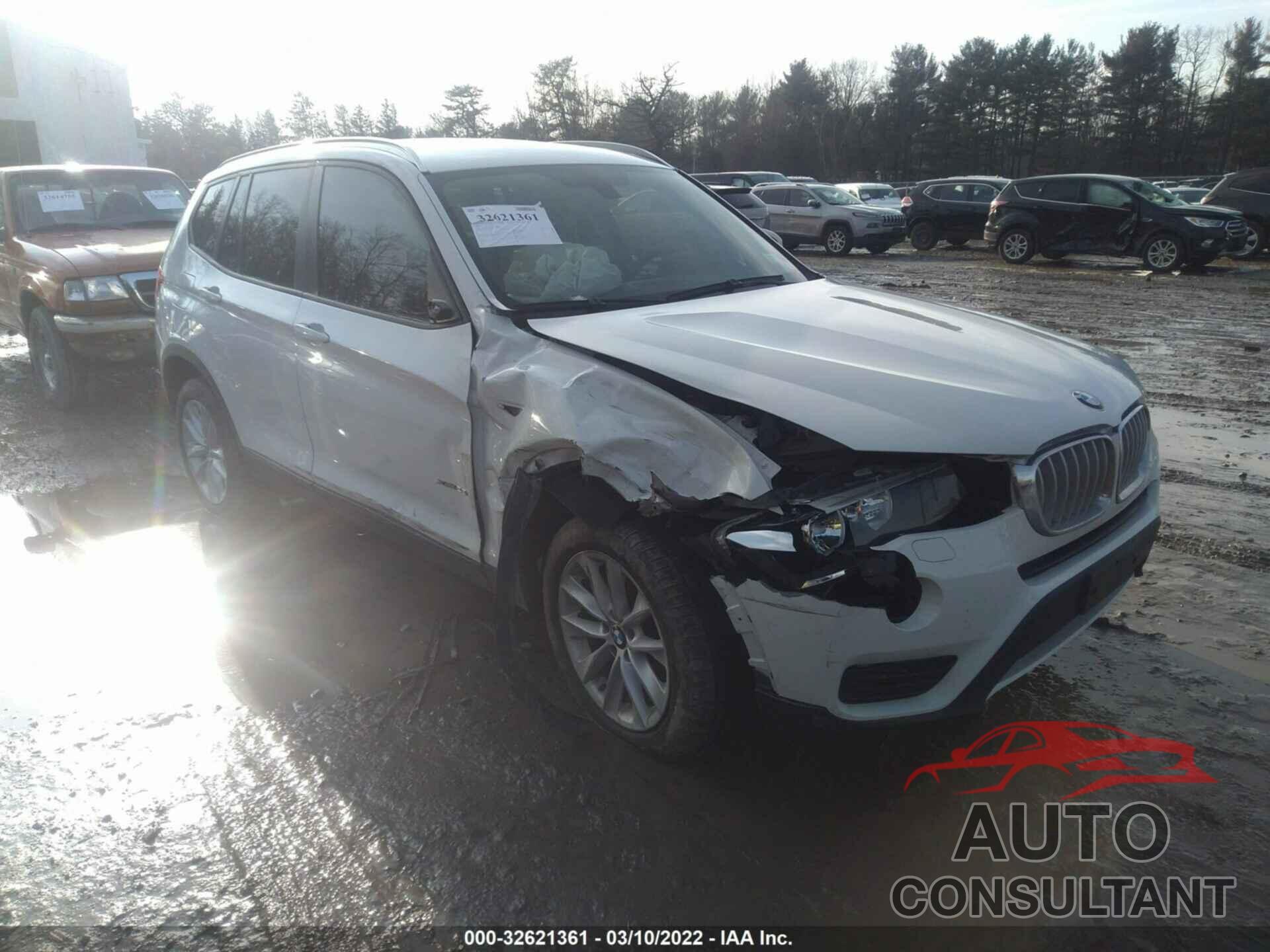 BMW X3 2016 - 5UXWX9C50G0D83029