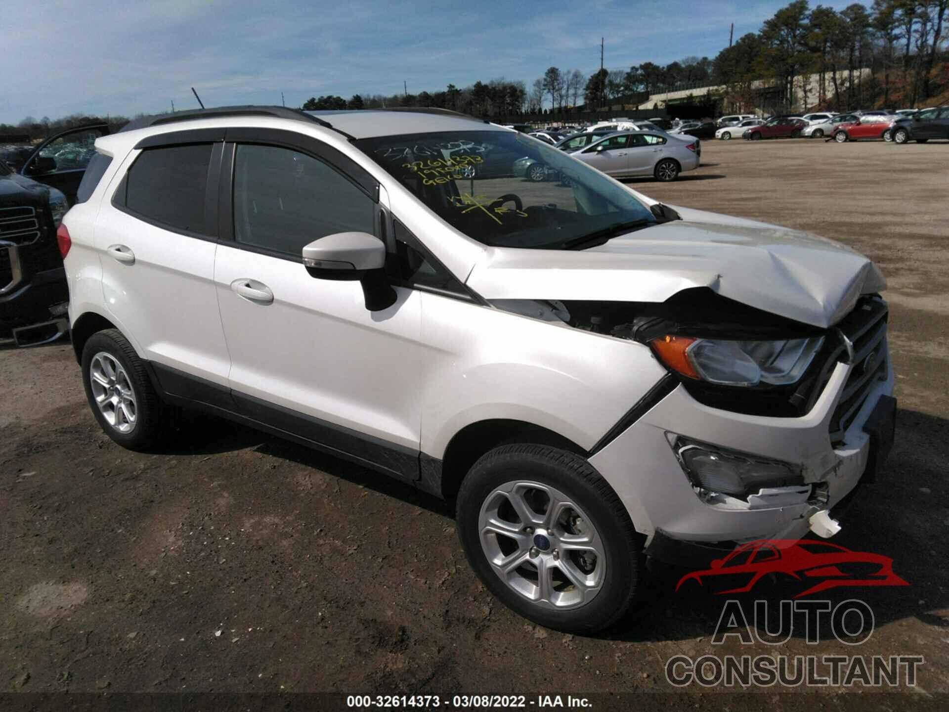 FORD ECOSPORT 2019 - MAJ6S3GL9KC280014