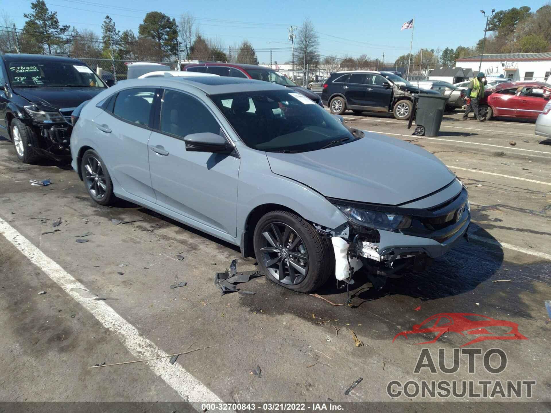 HONDA CIVIC HATCHBACK 2021 - SHHFK7H66MU231450
