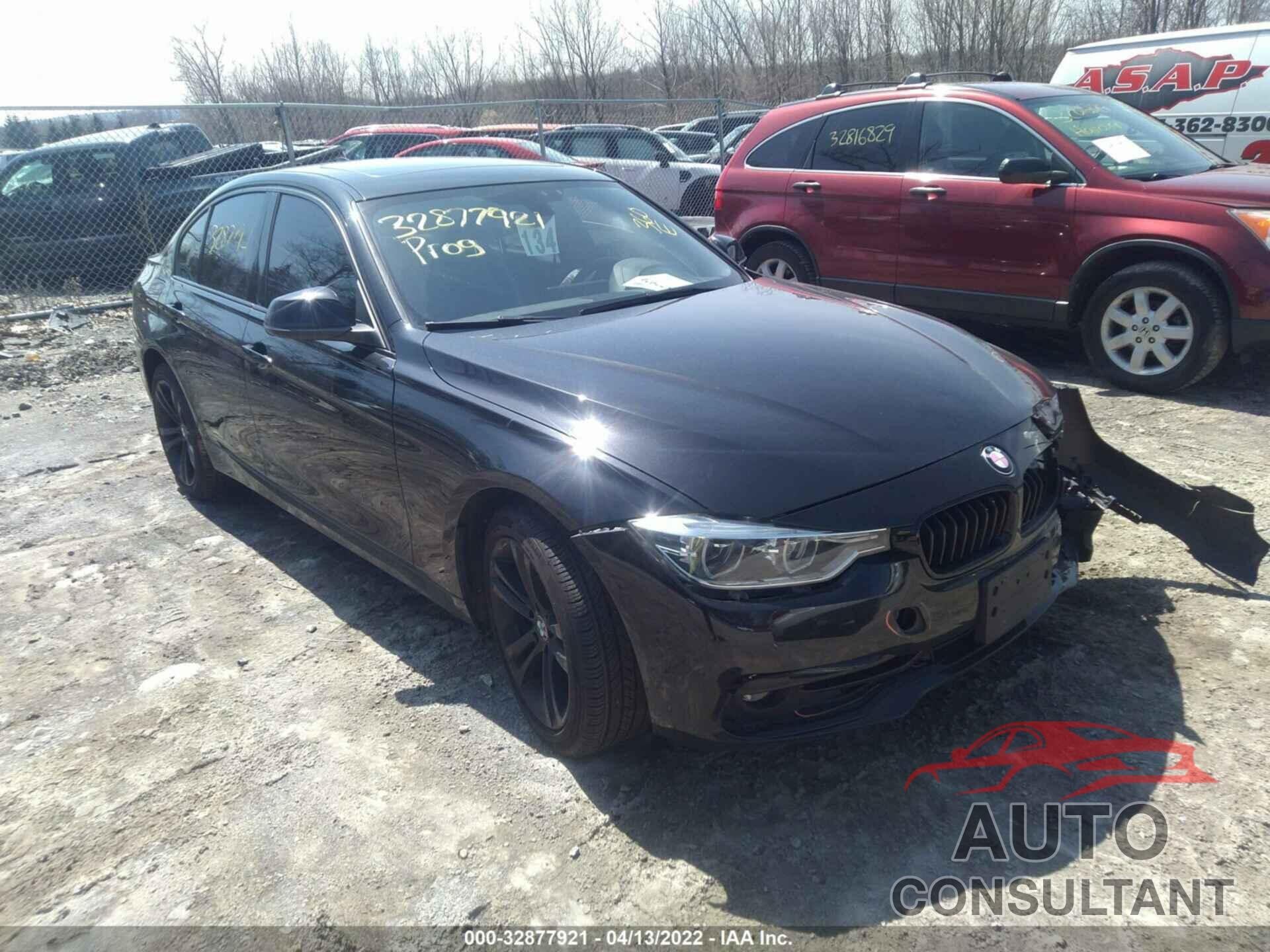 BMW 3 SERIES 2018 - WBA8D9G54JNU69459