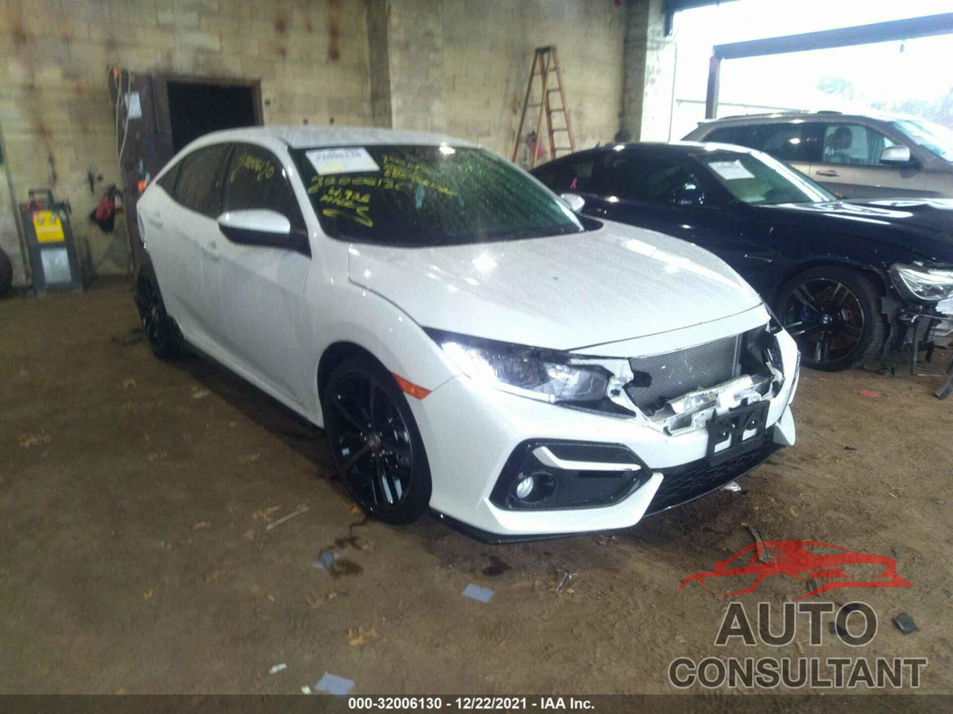 HONDA CIVIC HATCHBACK 2021 - SHHFK7H49MU422326