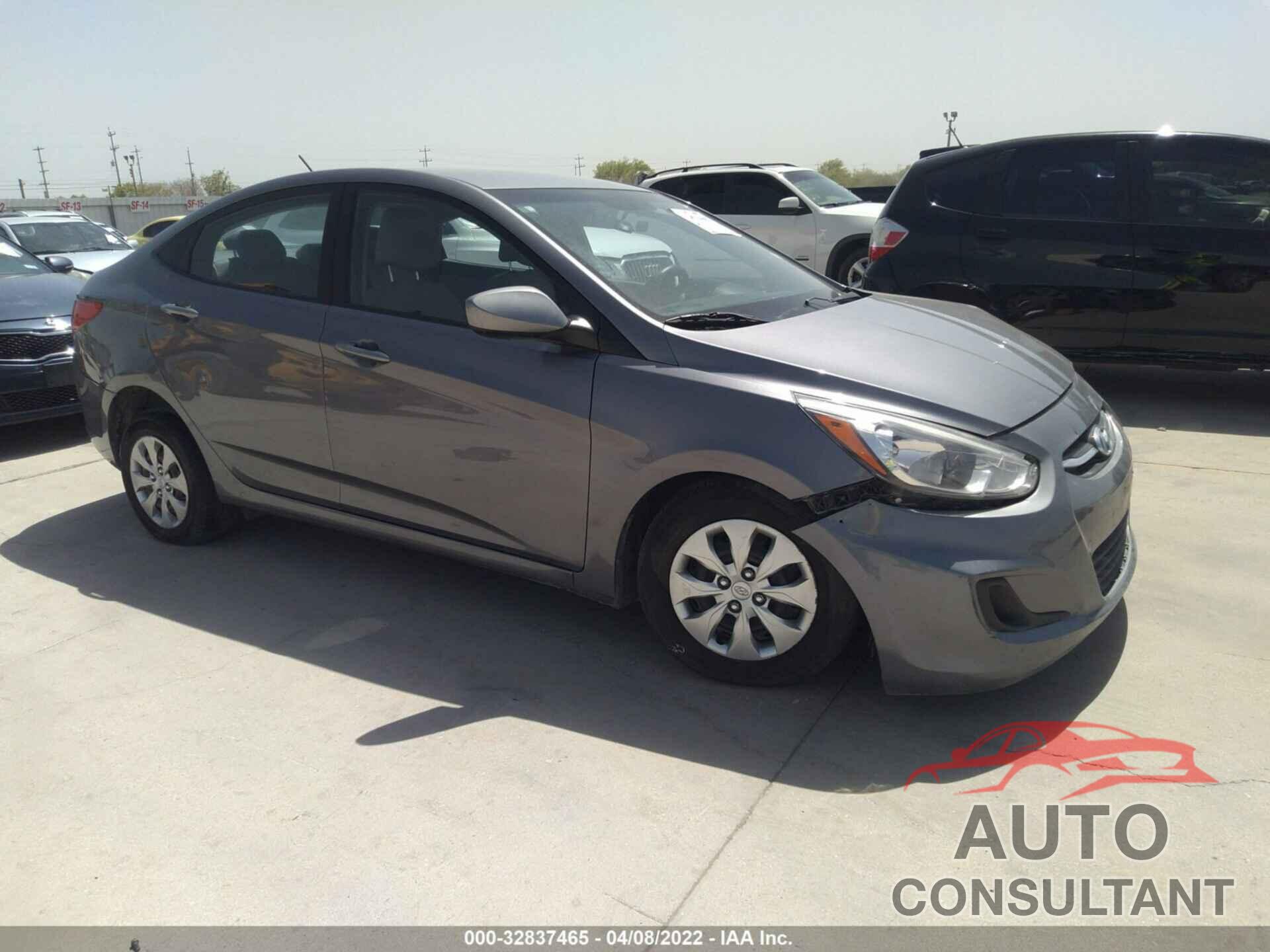 HYUNDAI ACCENT 2016 - KMHCT4AE3GU948400