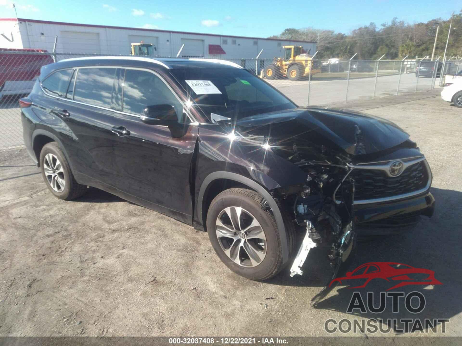 TOYOTA HIGHLANDER 2021 - 5TDGZRAH7MS084527