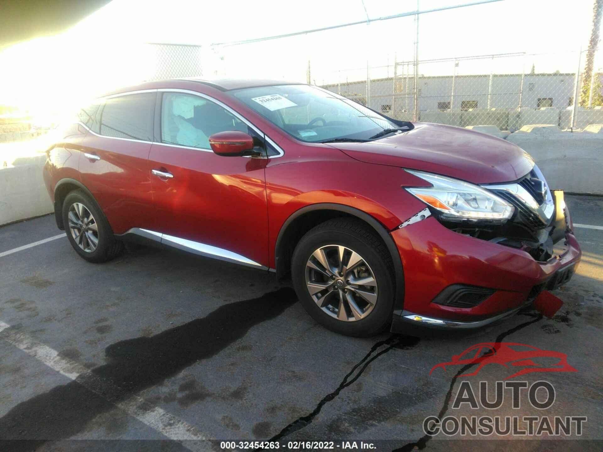 NISSAN MURANO 2017 - 5N1AZ2MG1HN135365