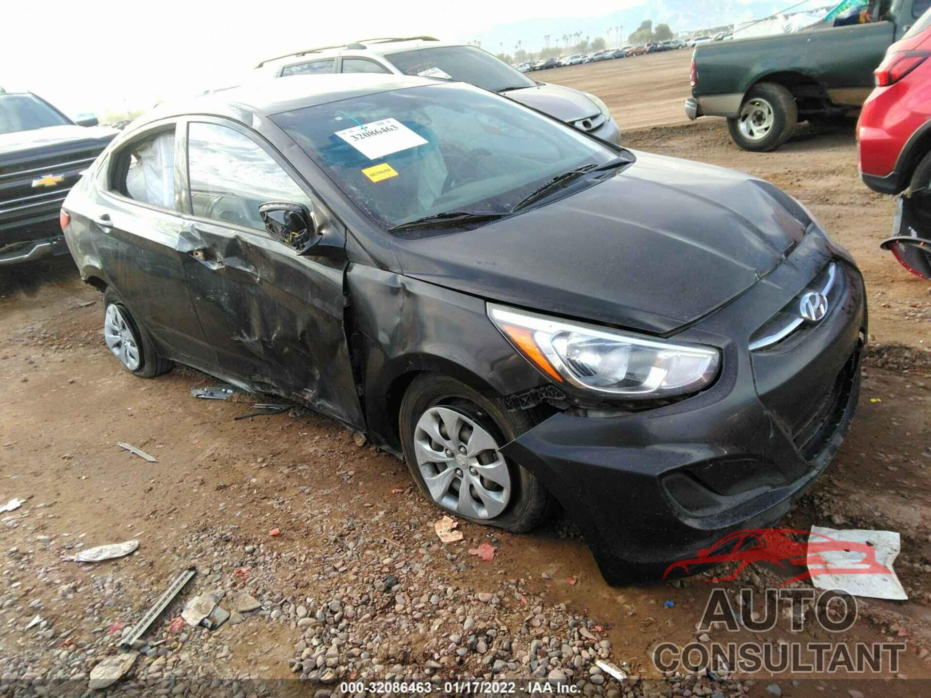 HYUNDAI ACCENT 2016 - KMHCT4AE1GU066738