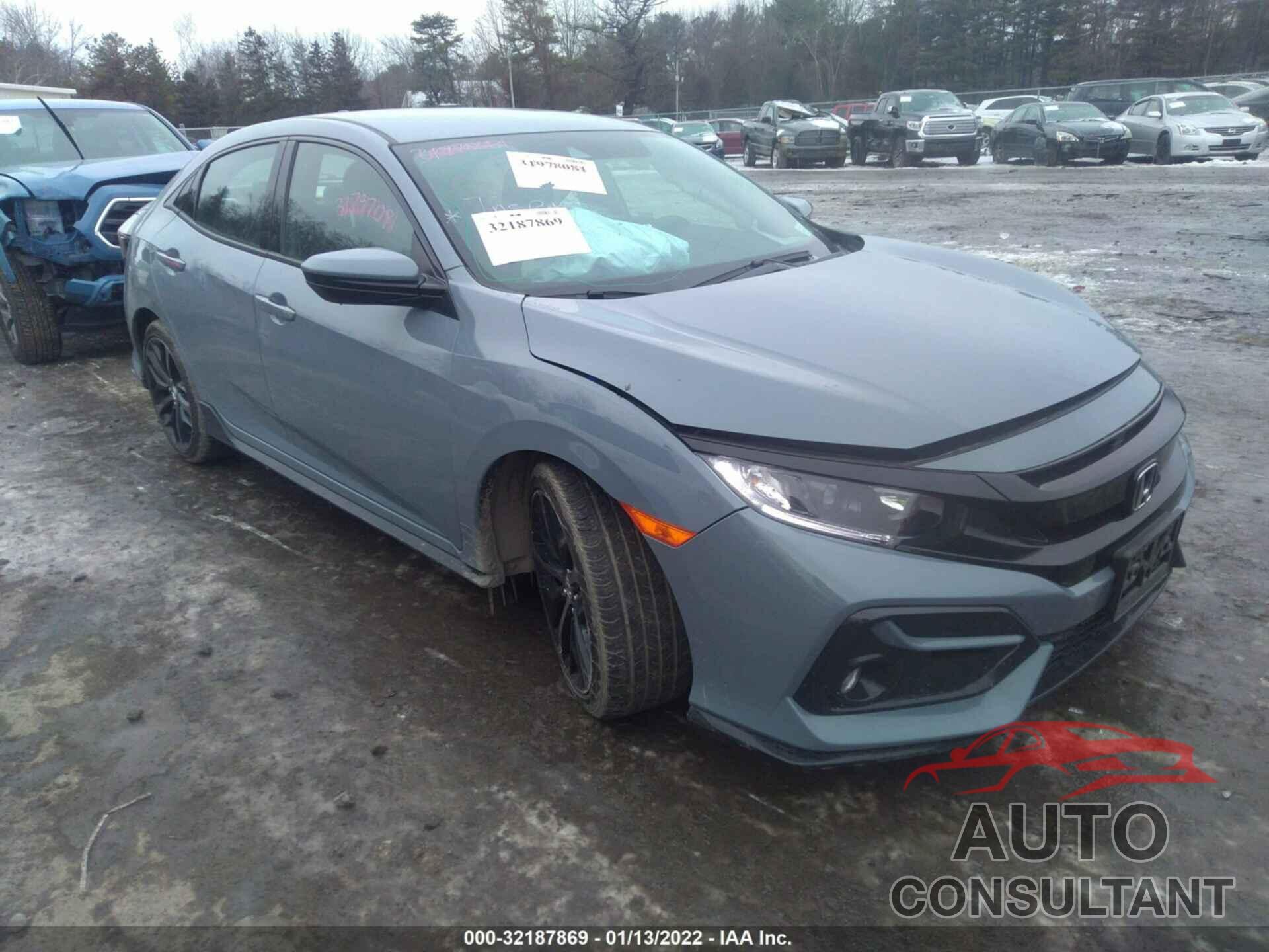 HONDA CIVIC HATCHBACK 2021 - SHHFK7H41MU205739