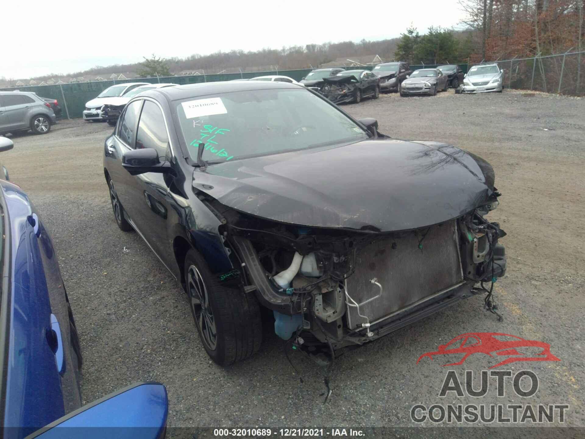 HONDA ACCORD SEDAN 2017 - 1HGCR2F86HA225512