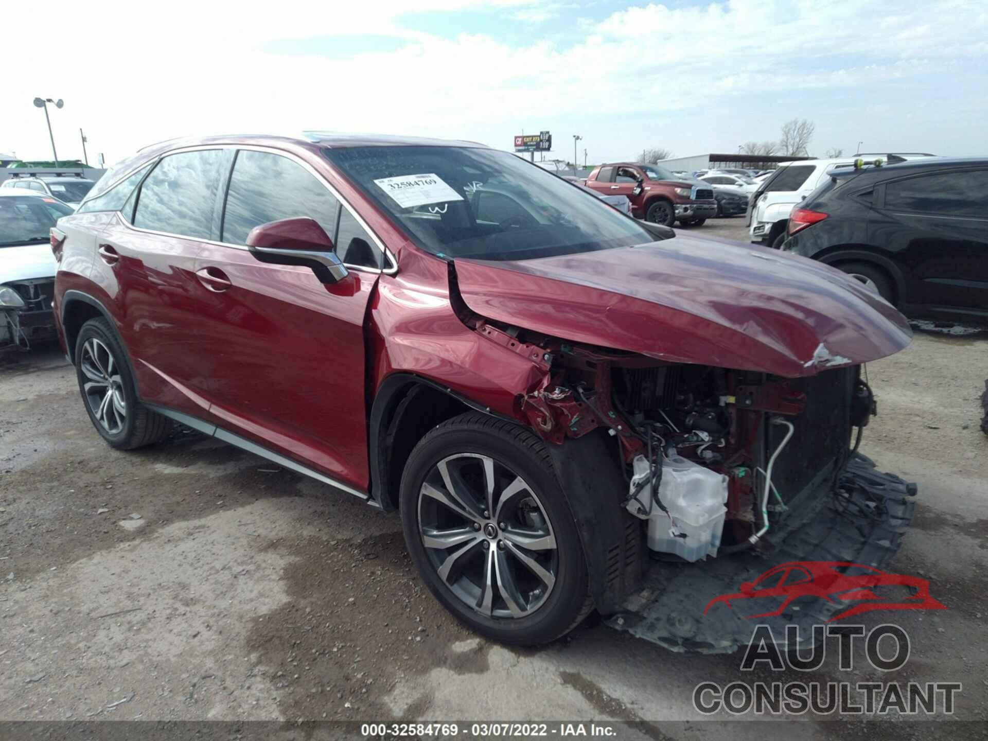 LEXUS RX 2018 - 2T2ZZMCA3JC109533