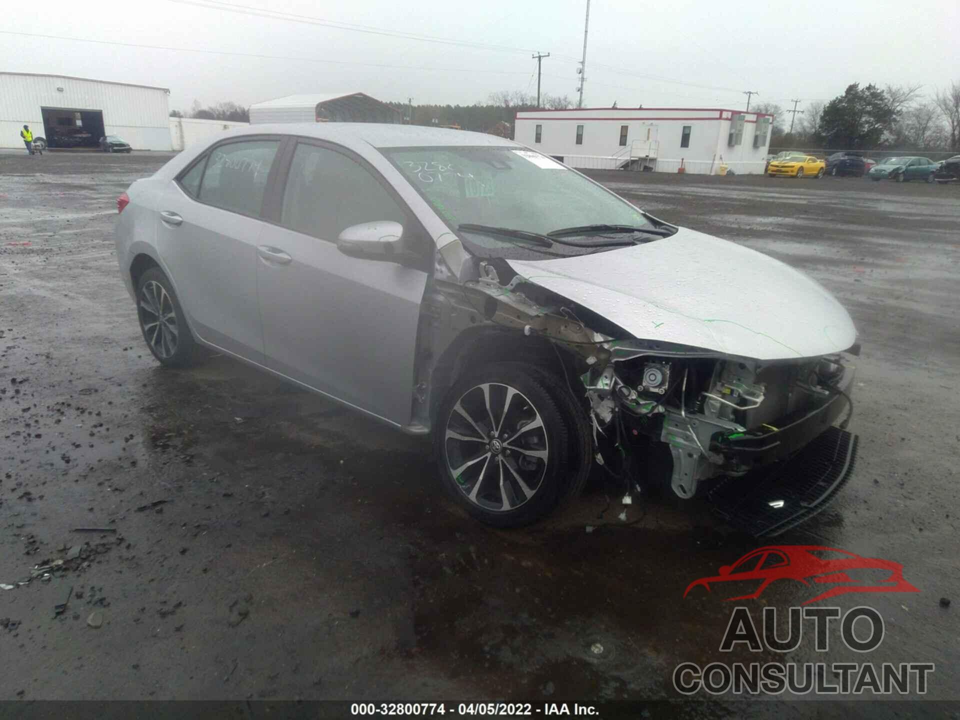 TOYOTA COROLLA 2019 - 2T1BURHE4KC164345