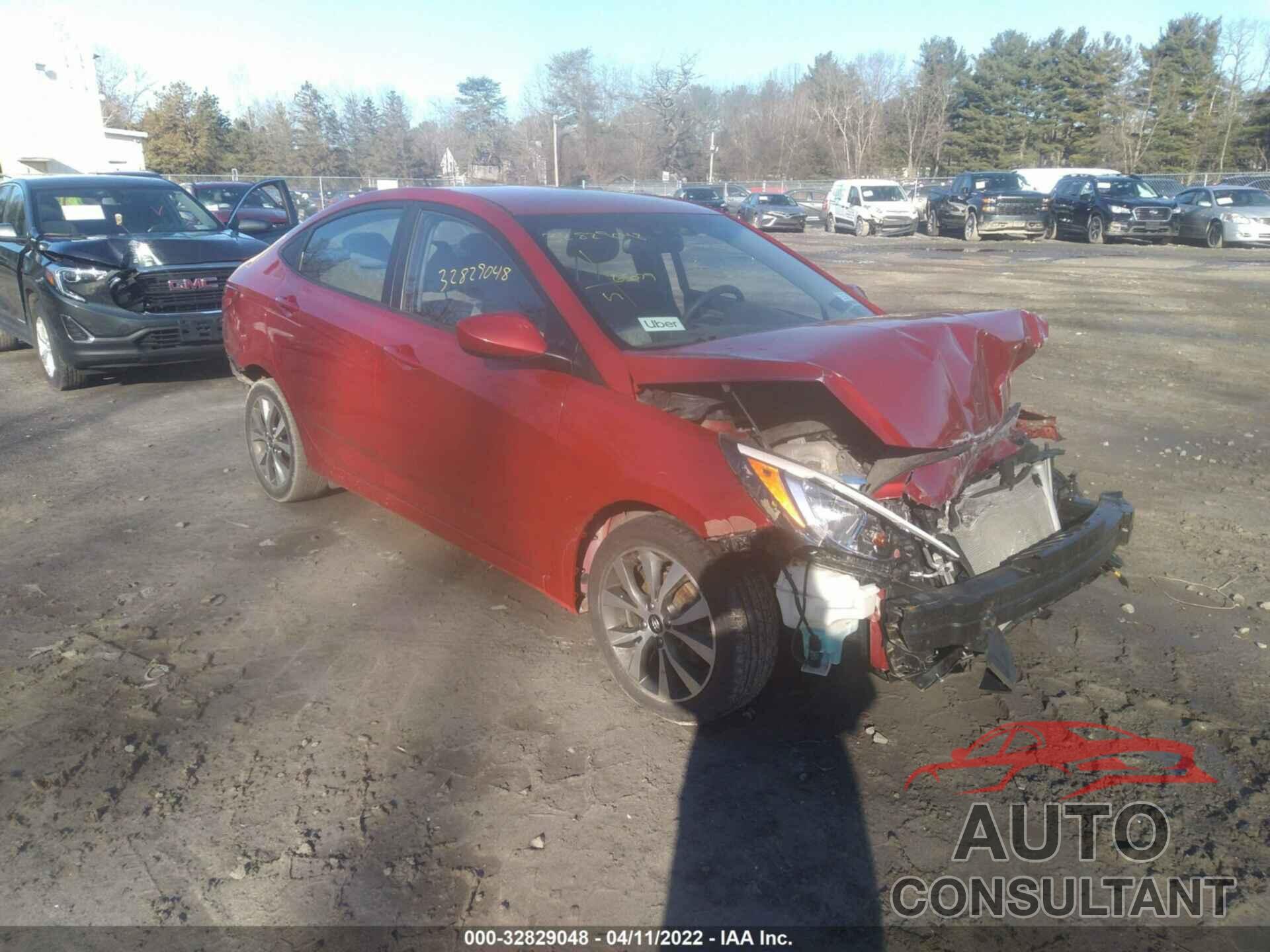 HYUNDAI ACCENT 2017 - KMHCT4AE7HU370576