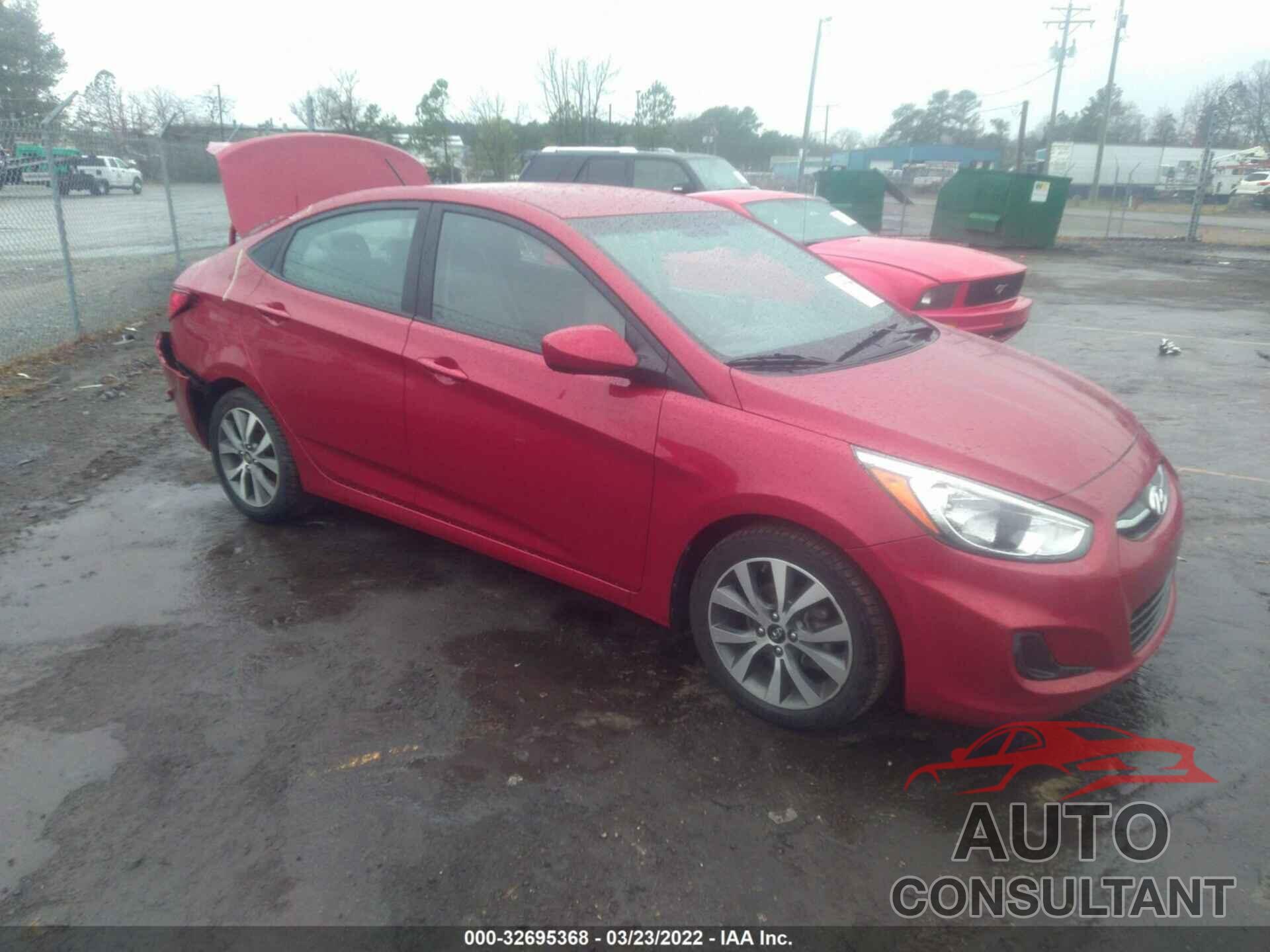 HYUNDAI ACCENT 2017 - KMHCT4AE6HU373064