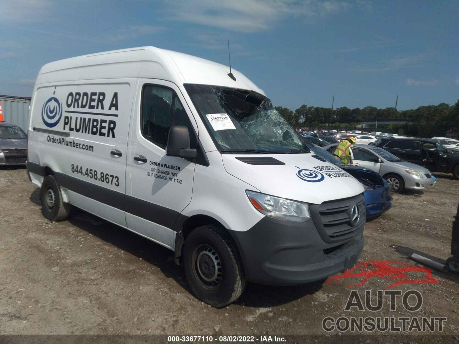 MERCEDES-BENZ SPRINTER CARGO VAN 2020 - W1Y4EBHY2LT028597
