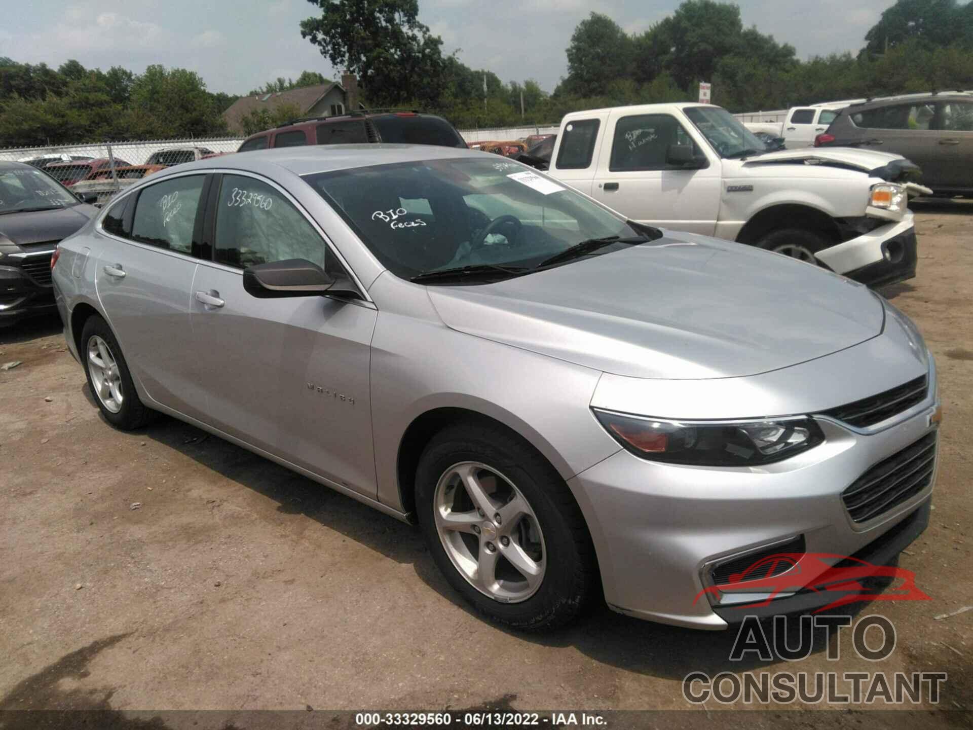 CHEVROLET MALIBU 2018 - 1G1ZB5ST8JF291392