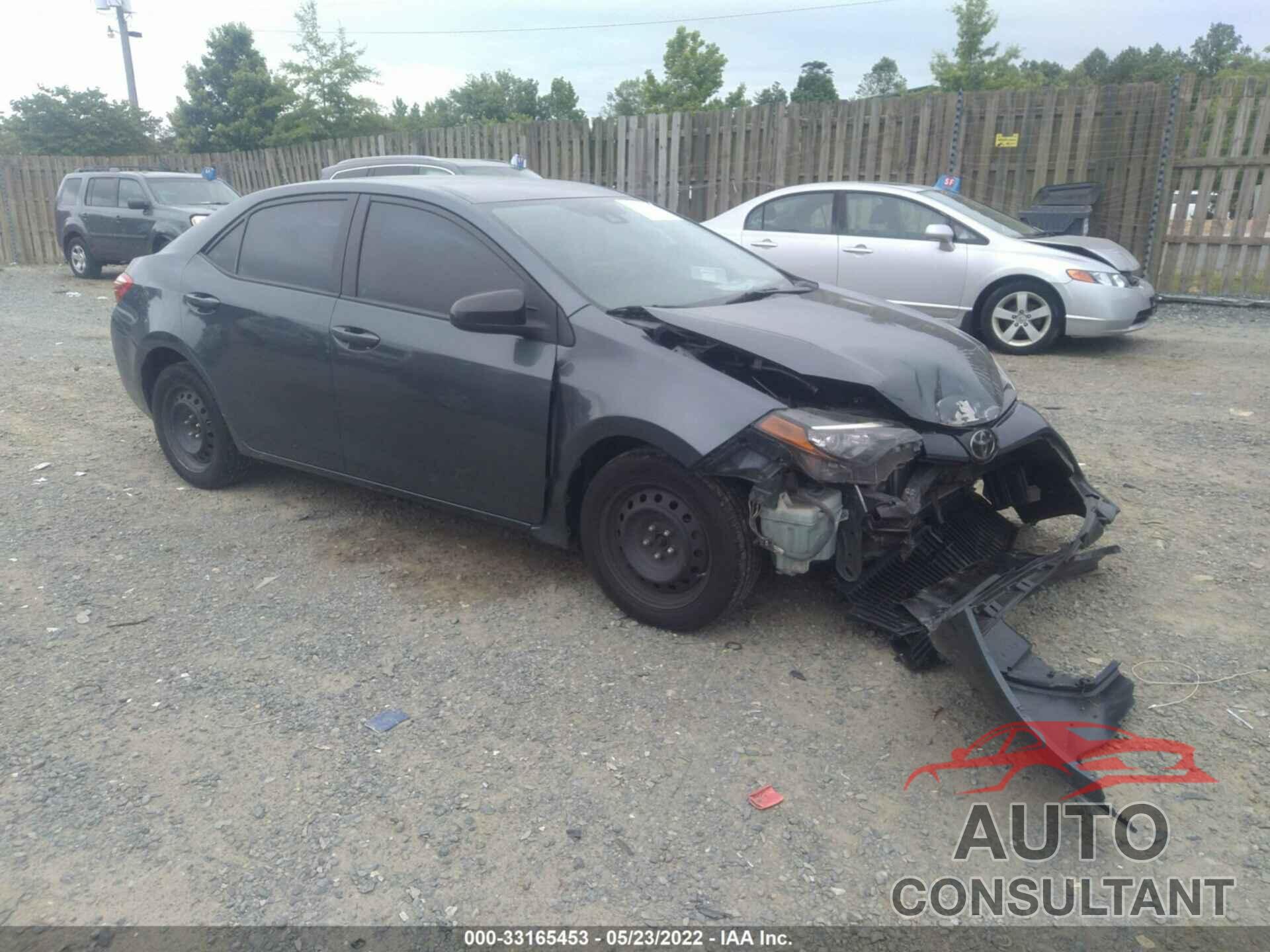 TOYOTA COROLLA 2019 - 2T1BURHE0KC139605