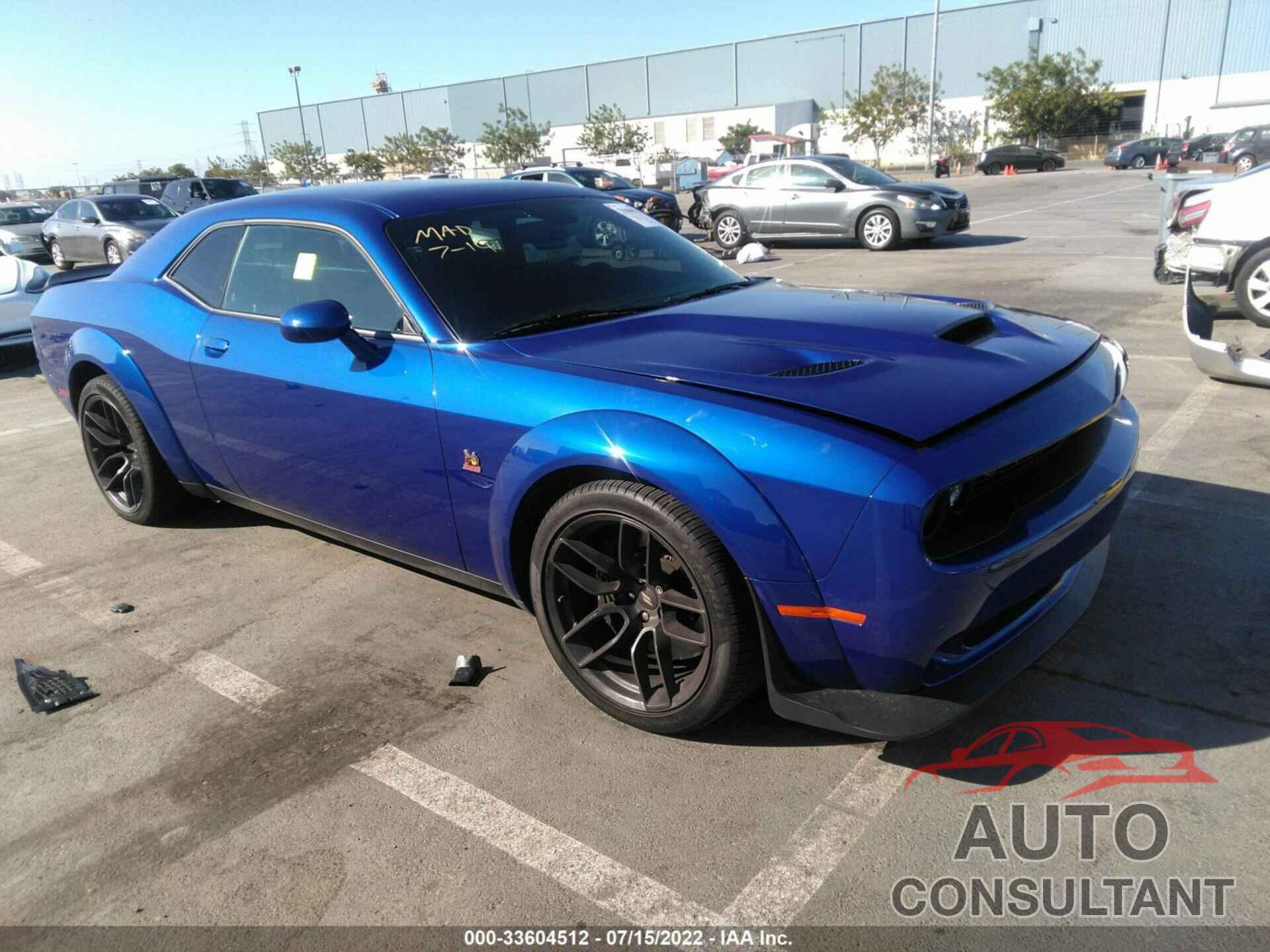 DODGE CHALLENGER 2021 - 2C3CDZFJ3MH627884