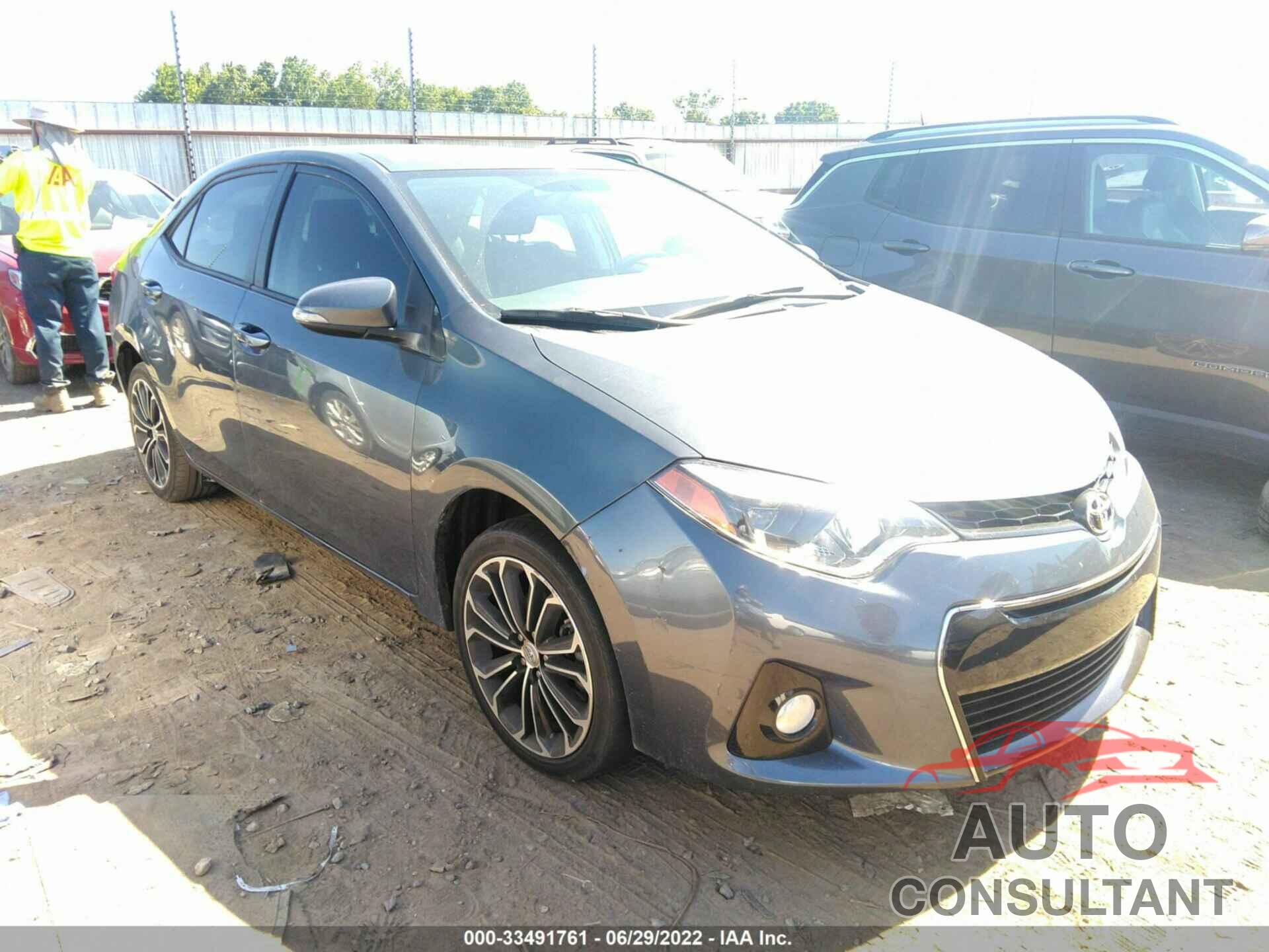 TOYOTA COROLLA 2016 - 5YFBURHE4GP482506