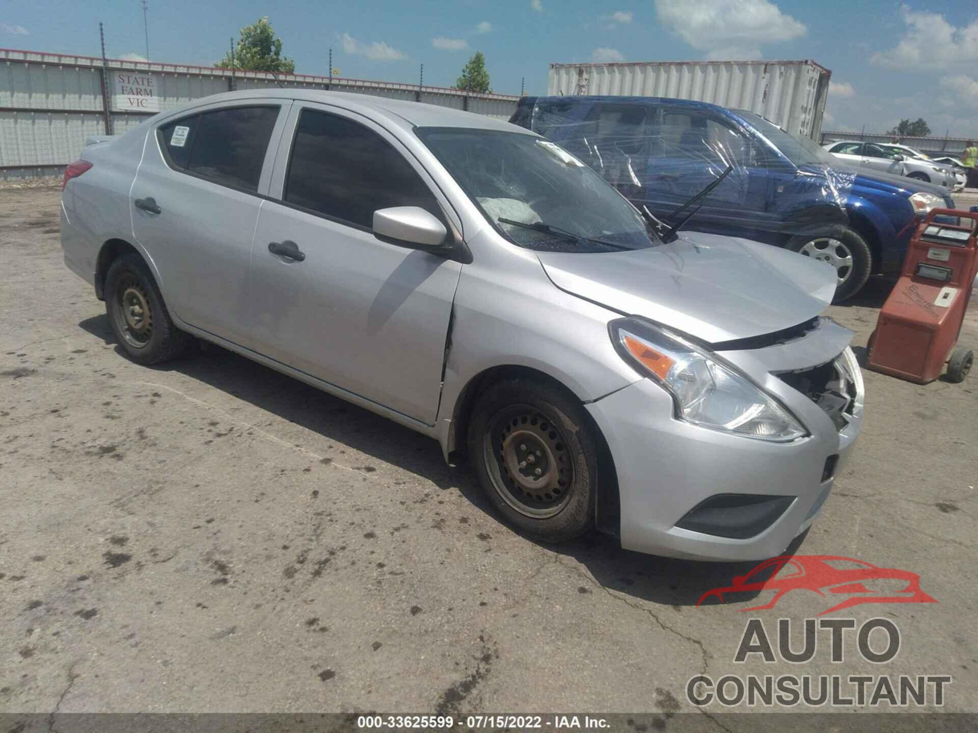 NISSAN VERSA 2016 - 3N1CN7APXGL863505