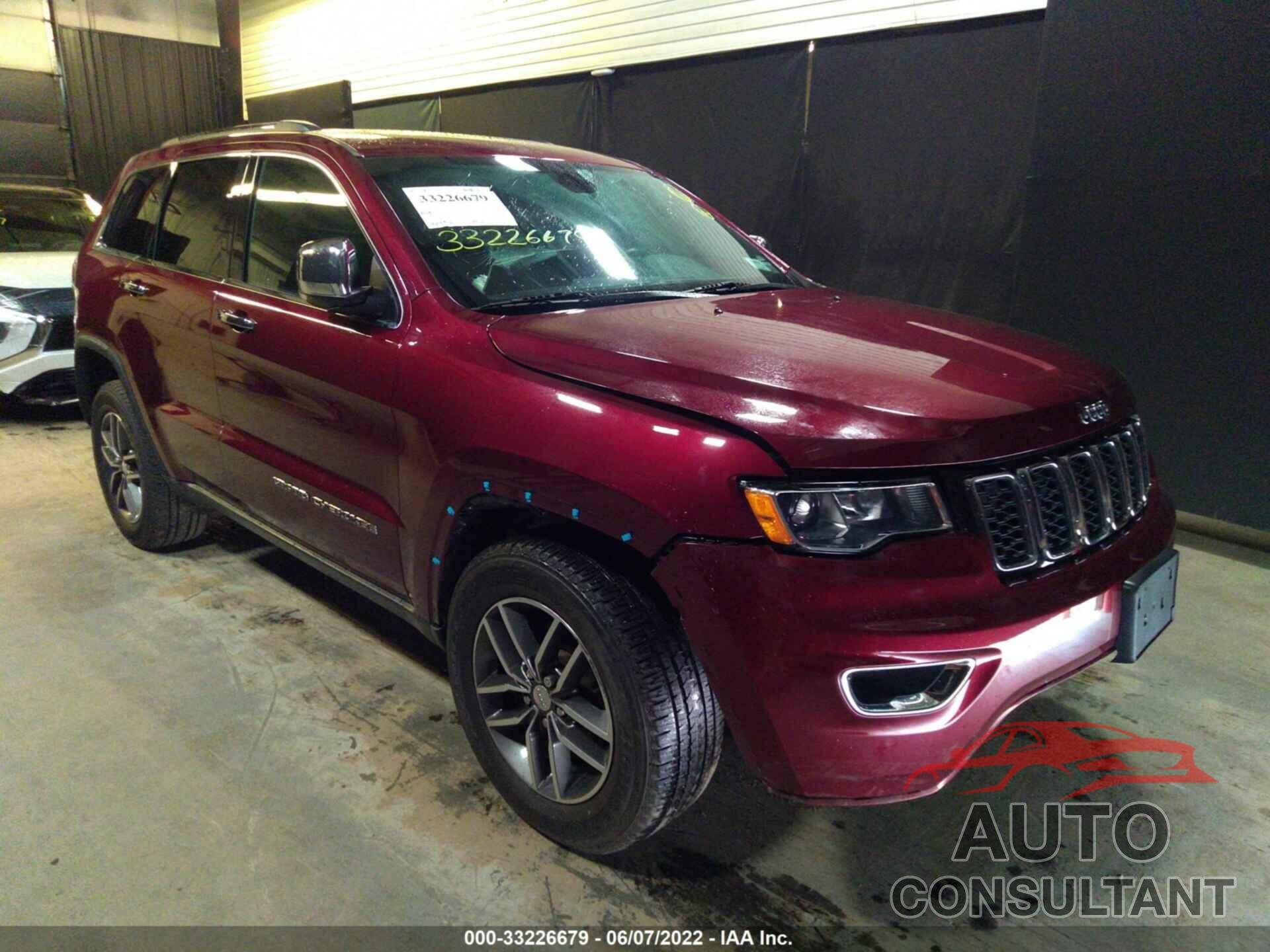 JEEP GRAND CHEROKEE 2017 - 1C4RJFBGXHC841240
