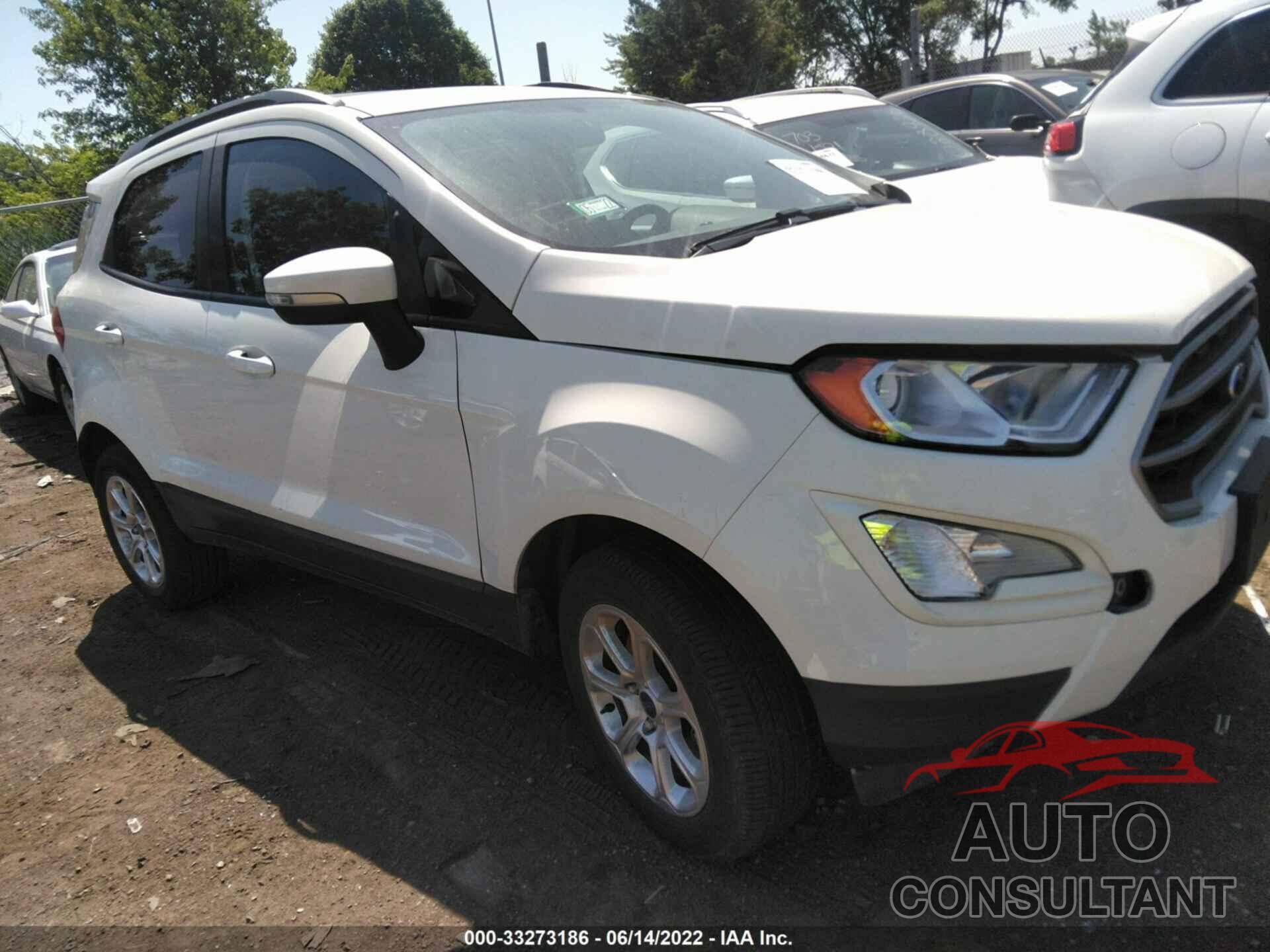 FORD ECOSPORT 2020 - MAJ6S3GL7LC335206