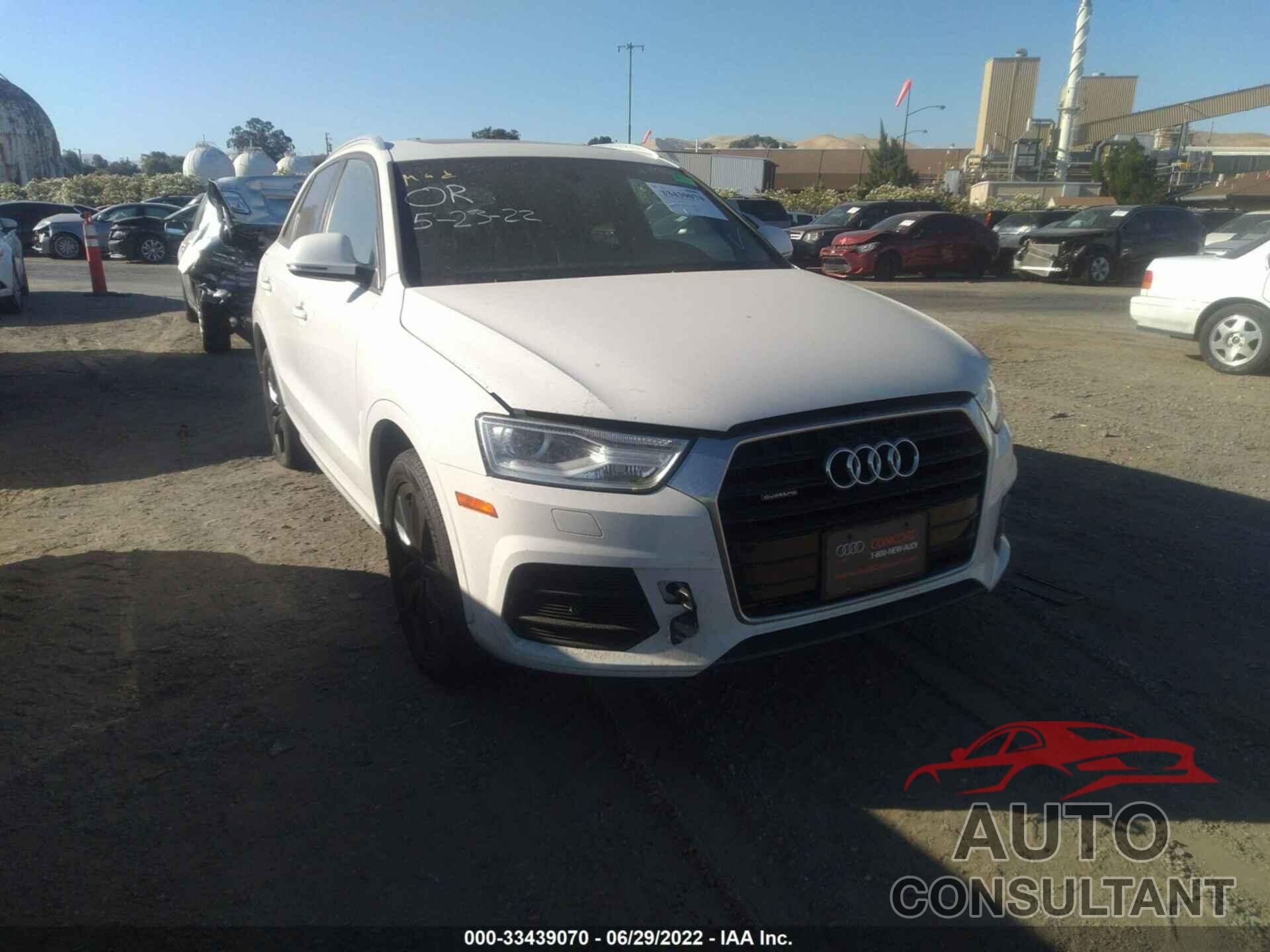 AUDI Q3 2017 - WA1ECCFSXHR004565