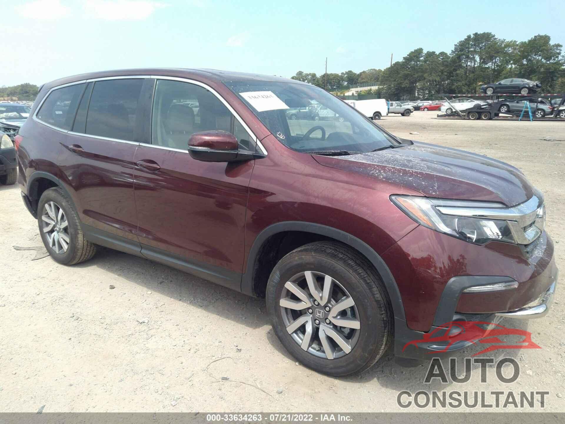 HONDA PILOT 2021 - 5FNYF6H58MB024123