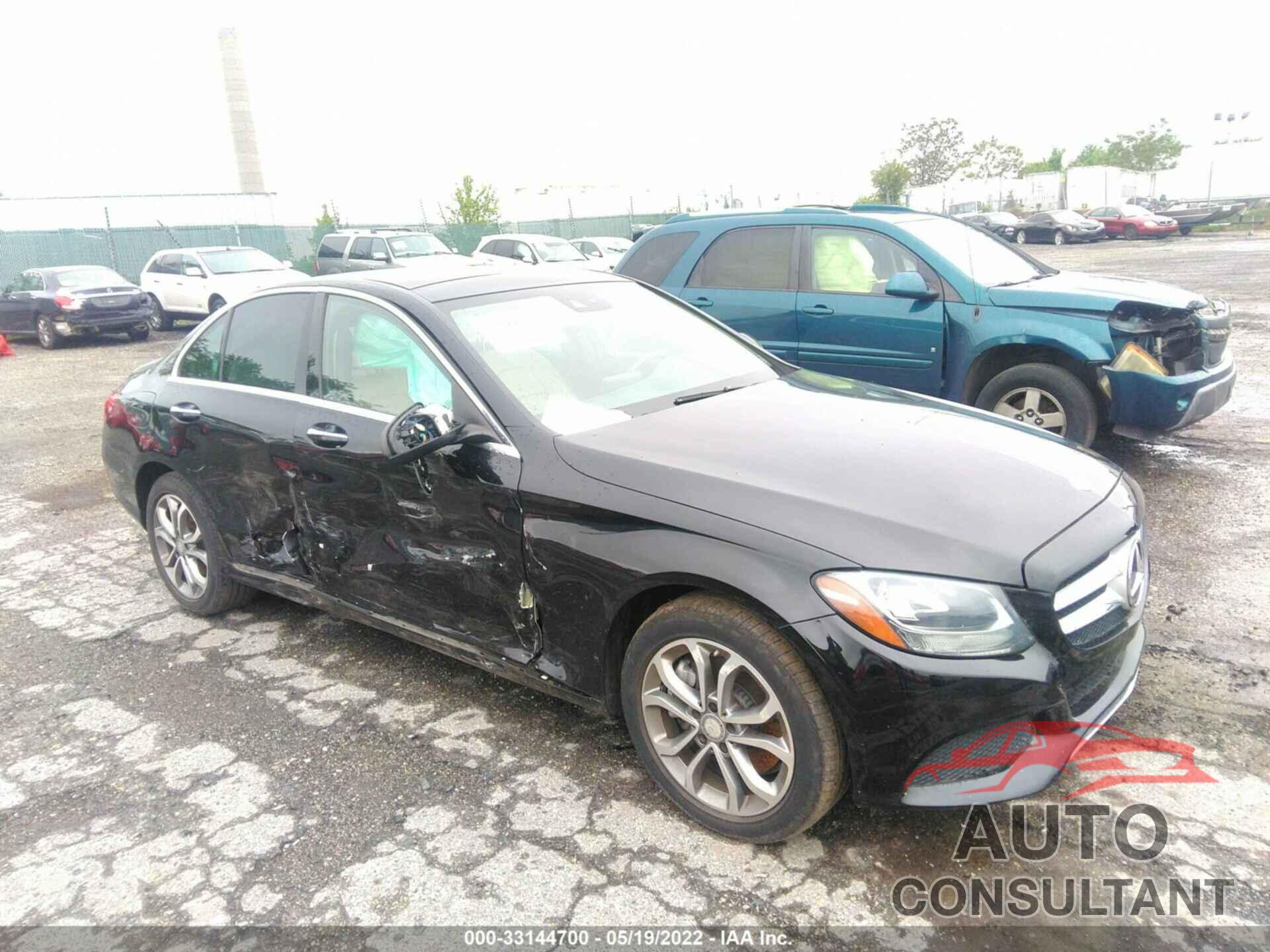 MERCEDES-BENZ C-CLASS 2016 - 55SWF4KB6GU155340