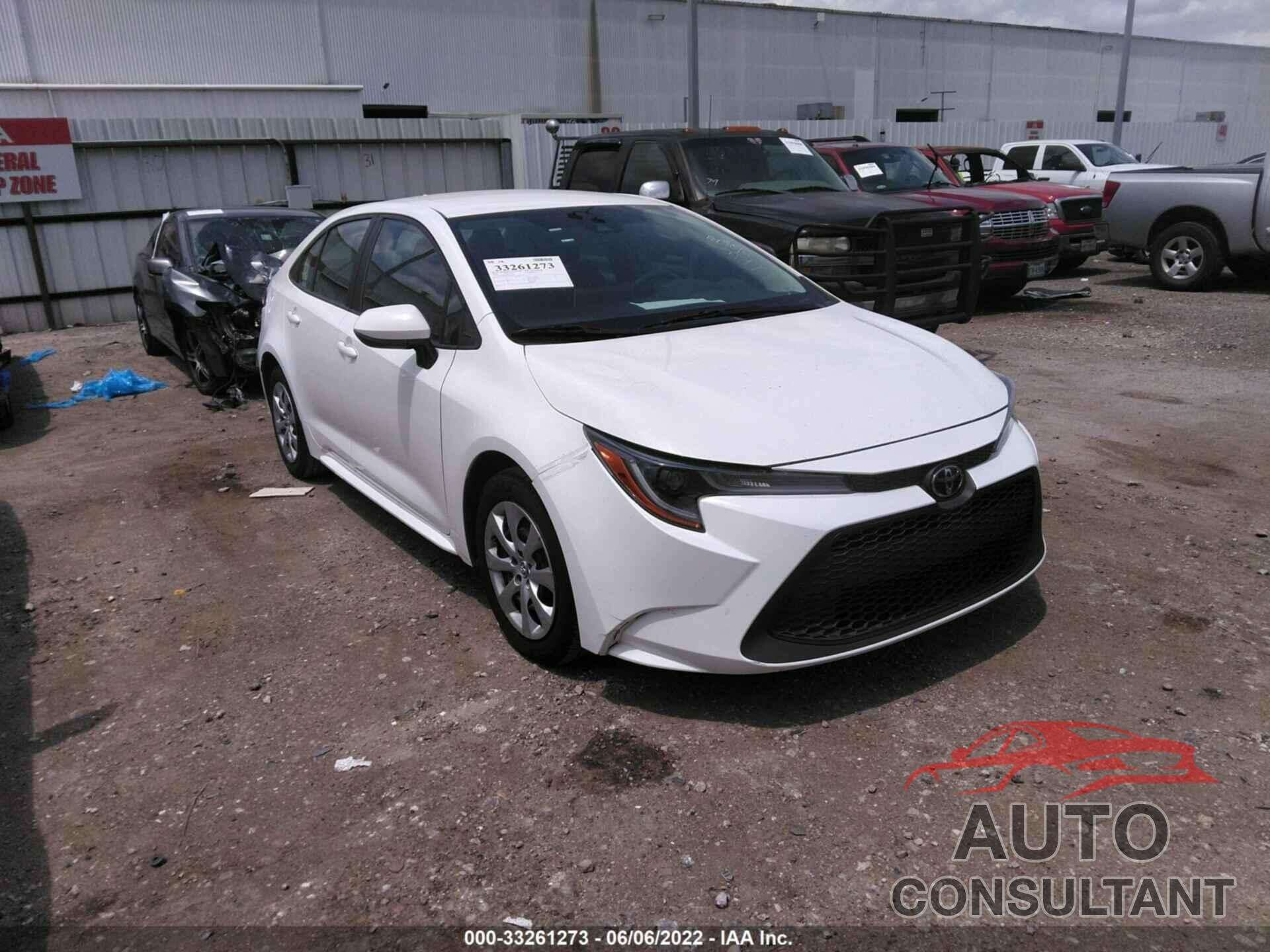 TOYOTA COROLLA 2020 - 5YFEPRAE4LP106364