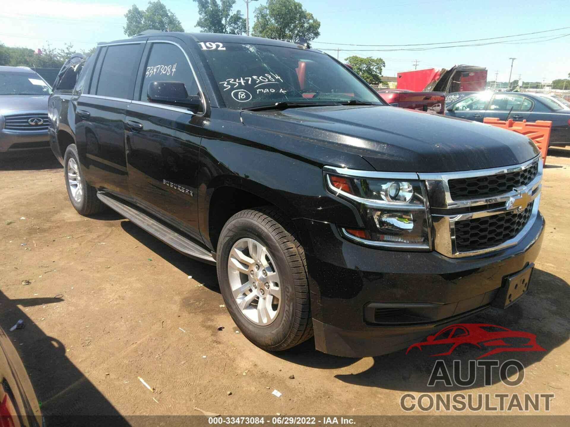 CHEVROLET SUBURBAN 2018 - 1GNSKHKC8JR181149