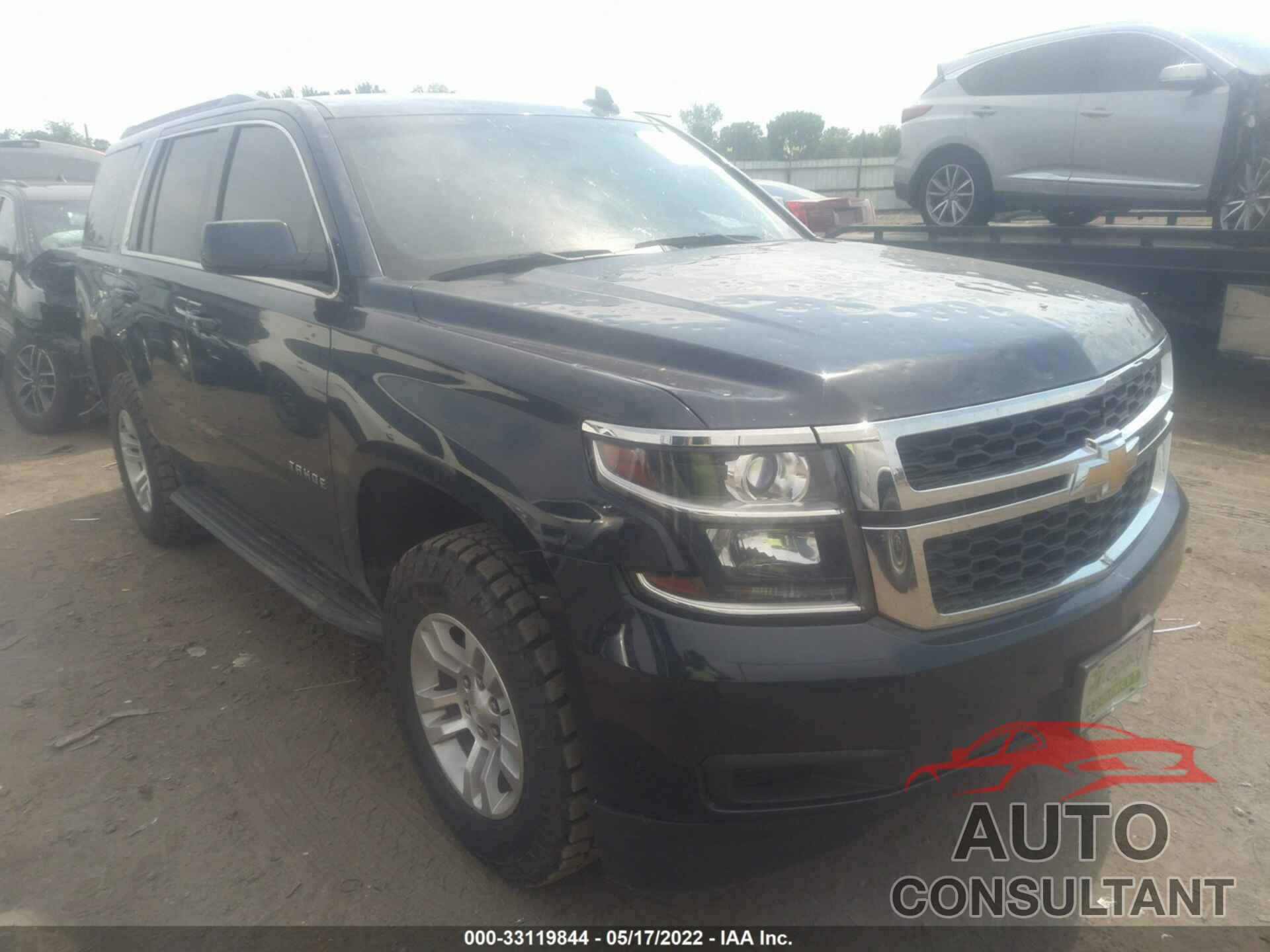 CHEVROLET TAHOE 2017 - 1GNSKBKCXHR301492