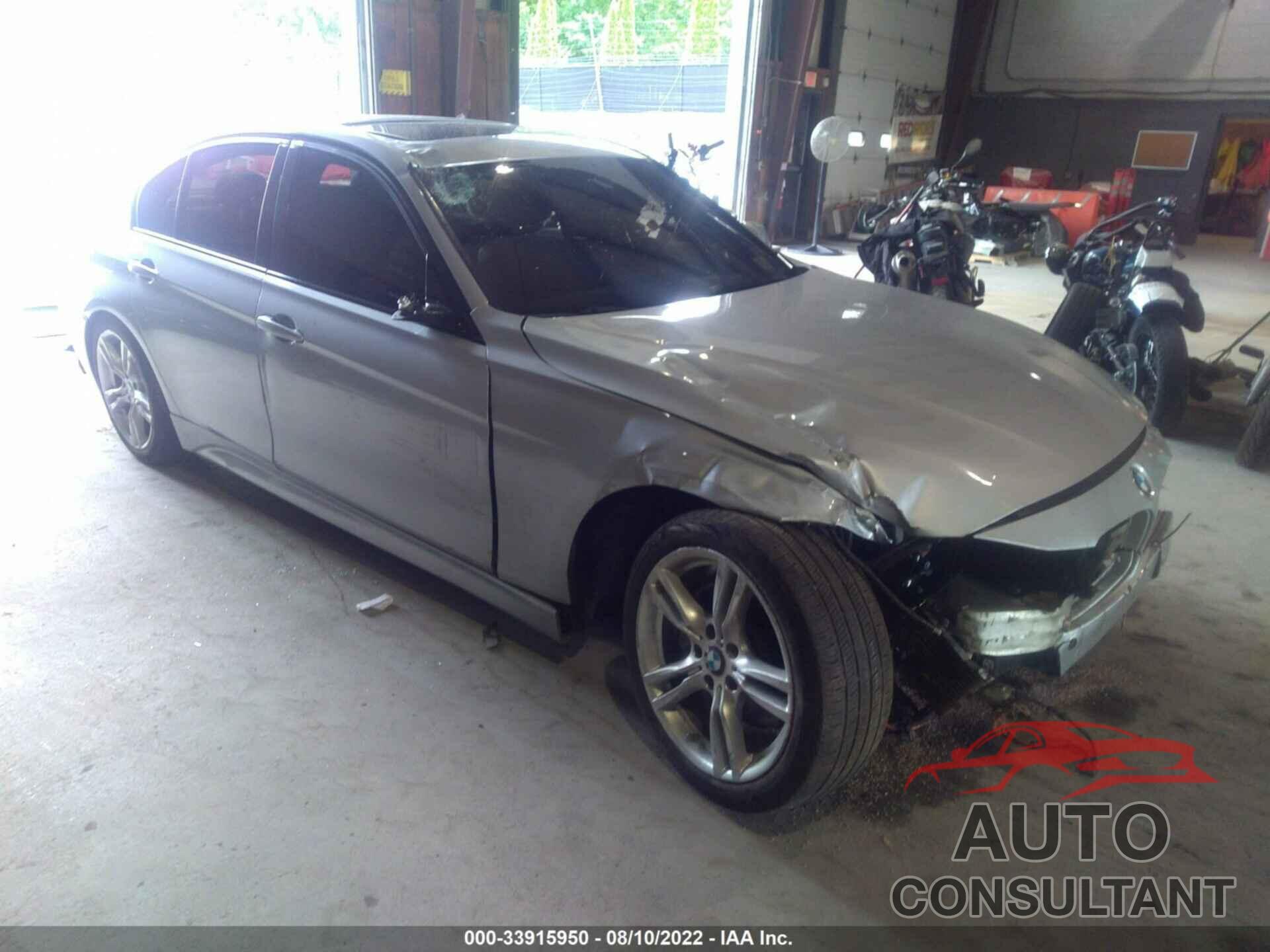 BMW 3 SERIES 2014 - WBA3B9G50ENR91009