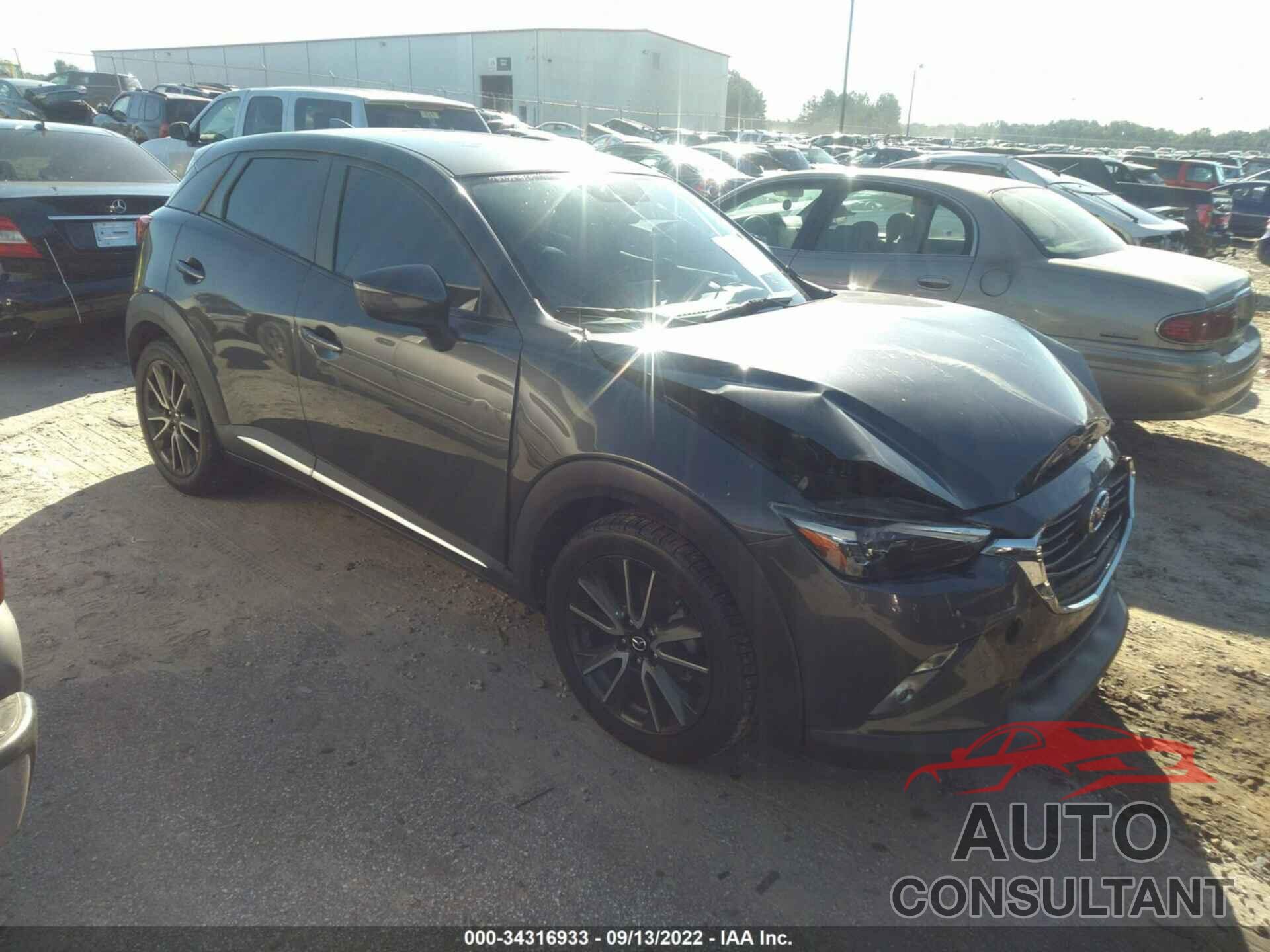 MAZDA CX-3 2016 - JM1DKBD75G0107473