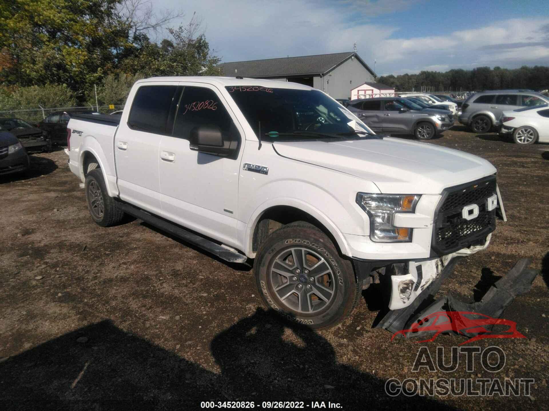 FORD F-150 2017 - 1FTEW1EG5HFA72854