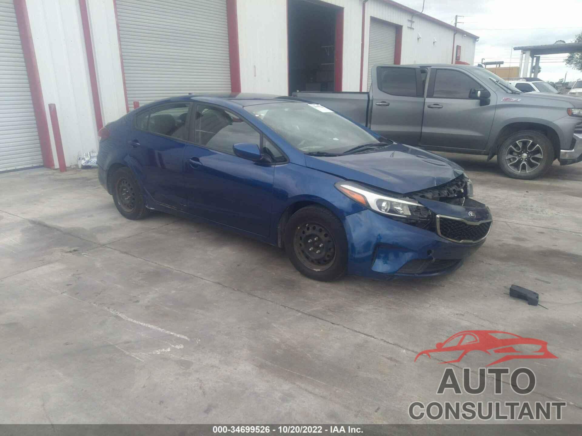 KIA FORTE 2018 - 3KPFK4A79JE184645