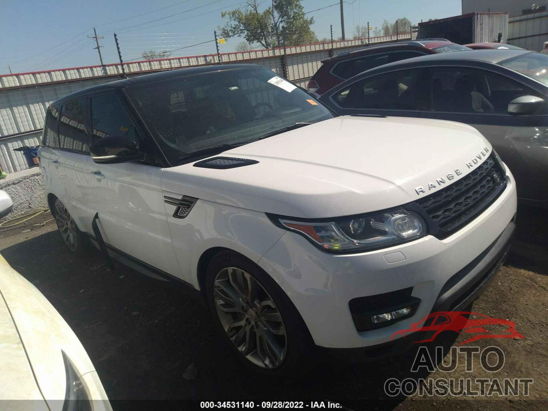 LAND ROVER RANGE ROVER SPORT 2015 - SALWR2TF4FA515946