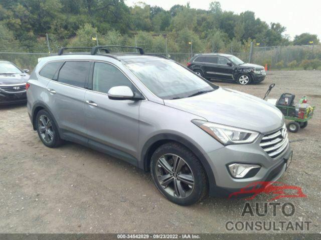 HYUNDAI SANTA FE 2016 - KM8SRDHF0GU139381