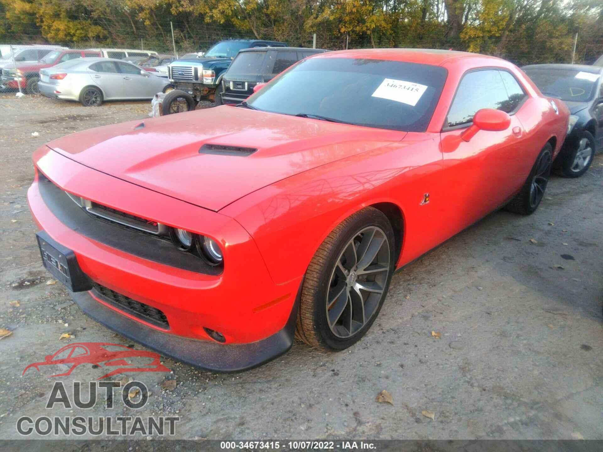 DODGE CHALLENGER 2016 - 2C3CDZFJ8GH345762