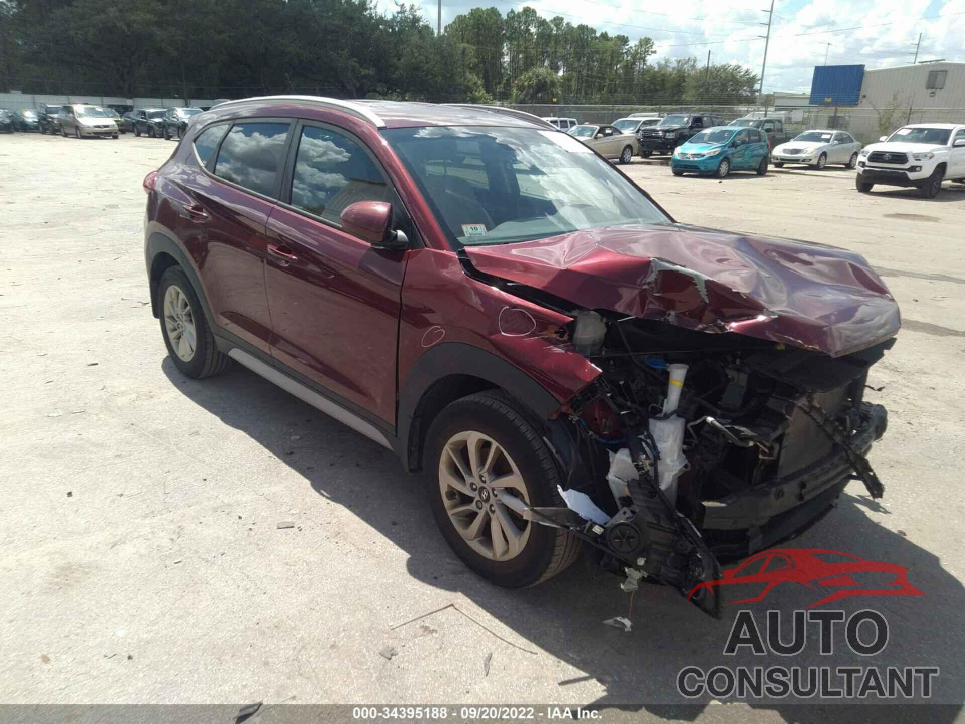 HYUNDAI TUCSON 2017 - KM8J3CA42HU445824