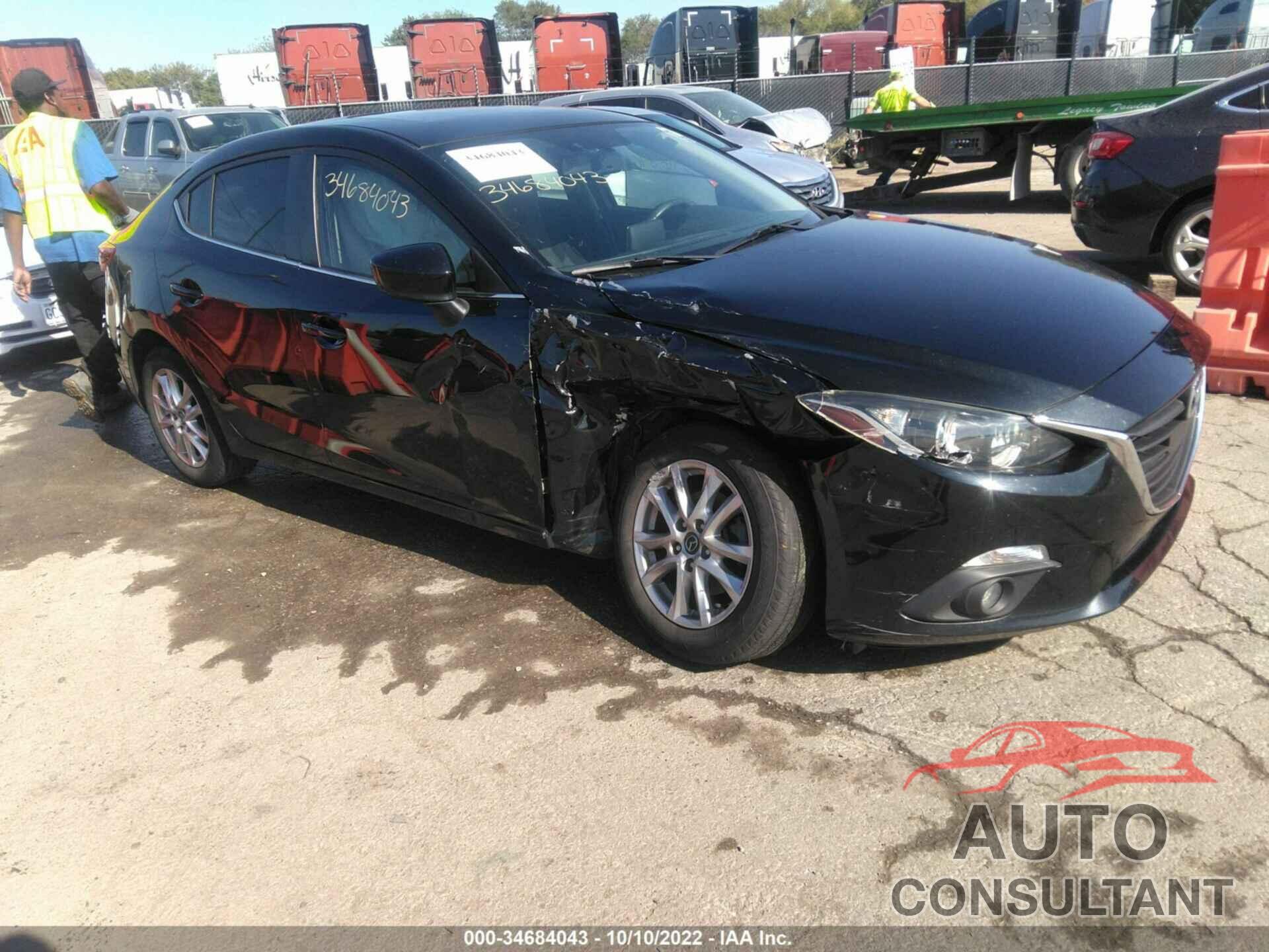 MAZDA MAZDA3 2016 - JM1BM1W76G1279076