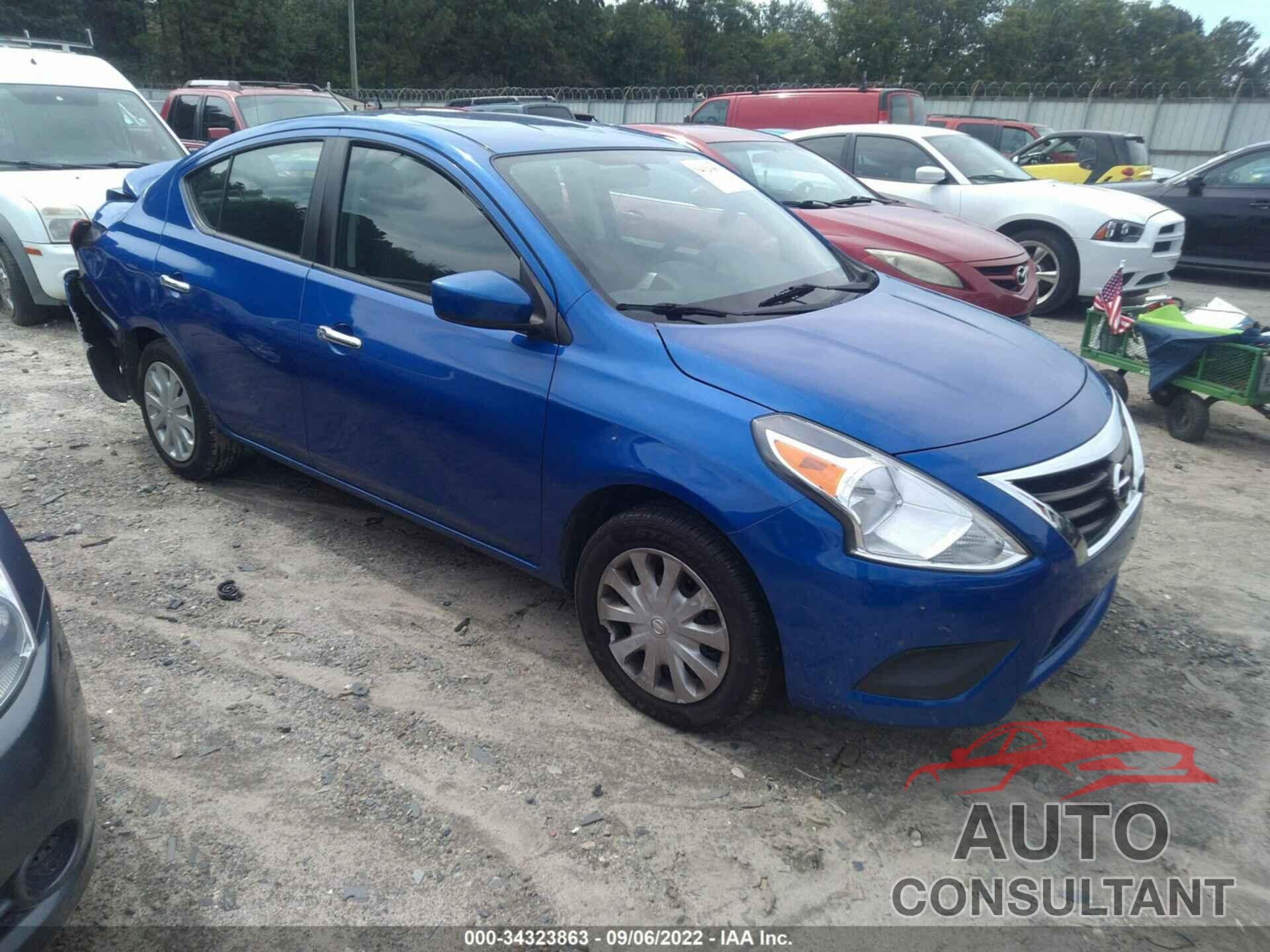 NISSAN VERSA 2016 - 3N1CN7AP2GL876121