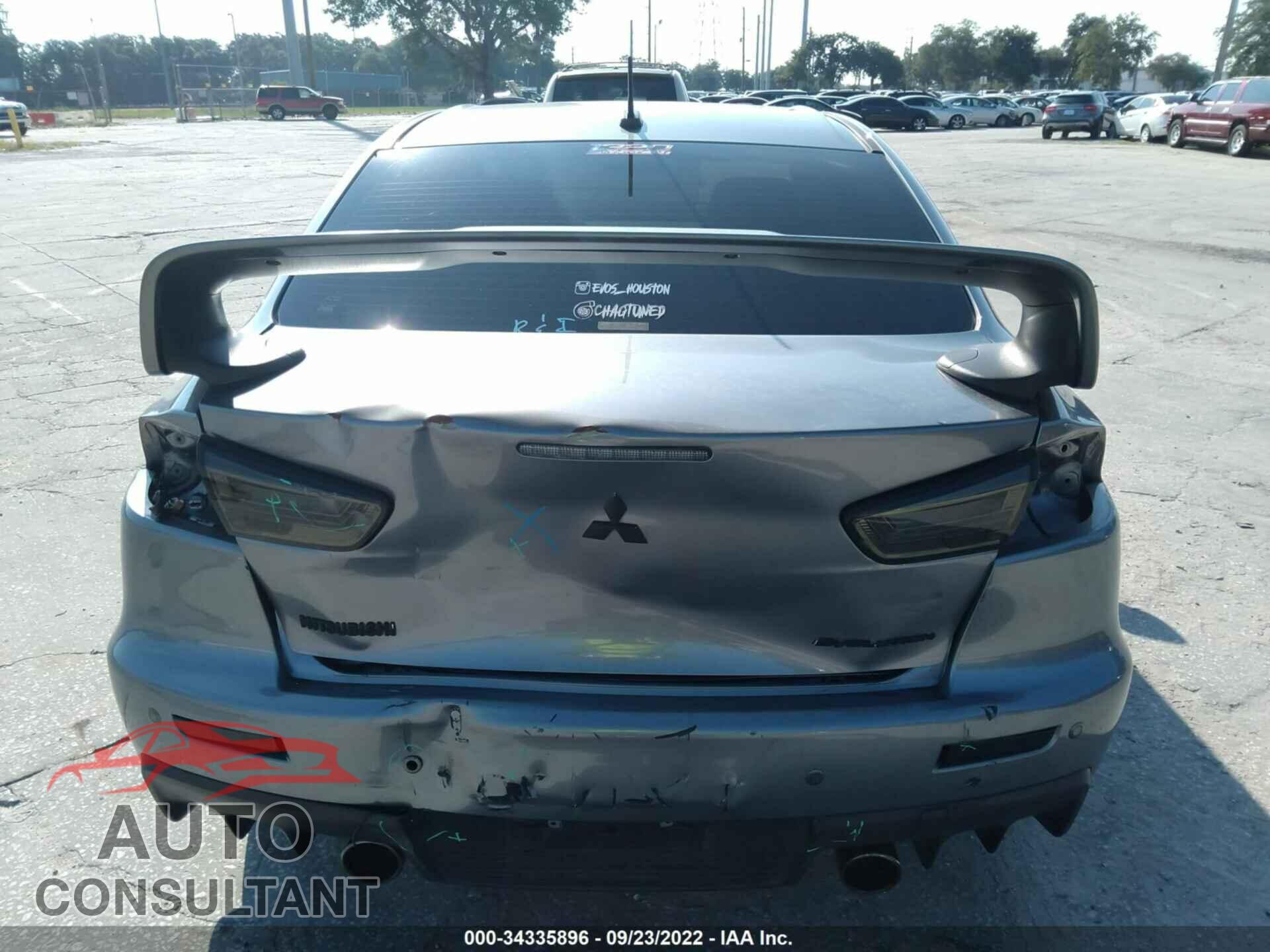 MITSUBISHI LANCER EVOLUTION 2014 - JA32W8FV3EU002459