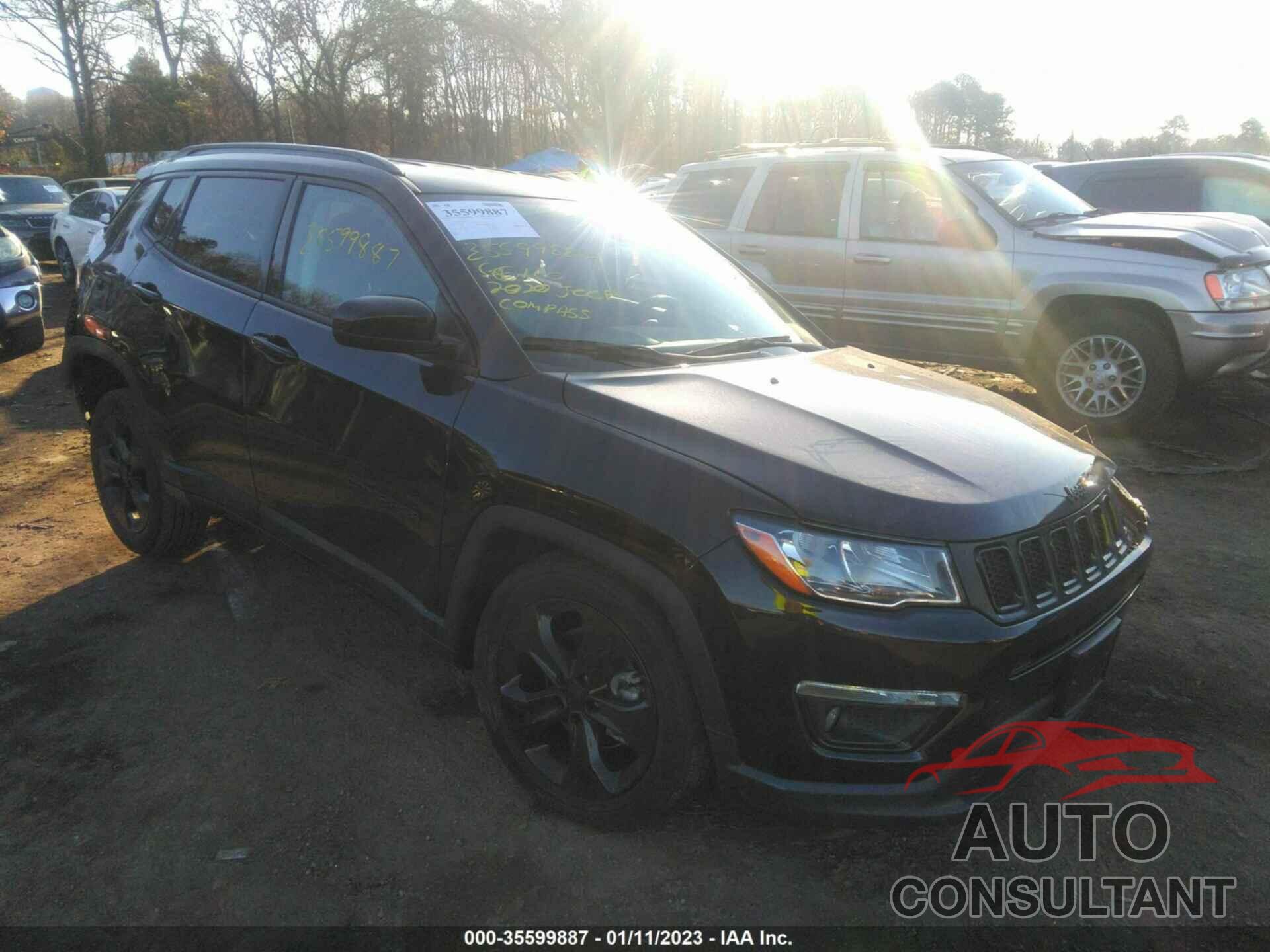 JEEP COMPASS 2020 - 3C4NJDBB7LT197362