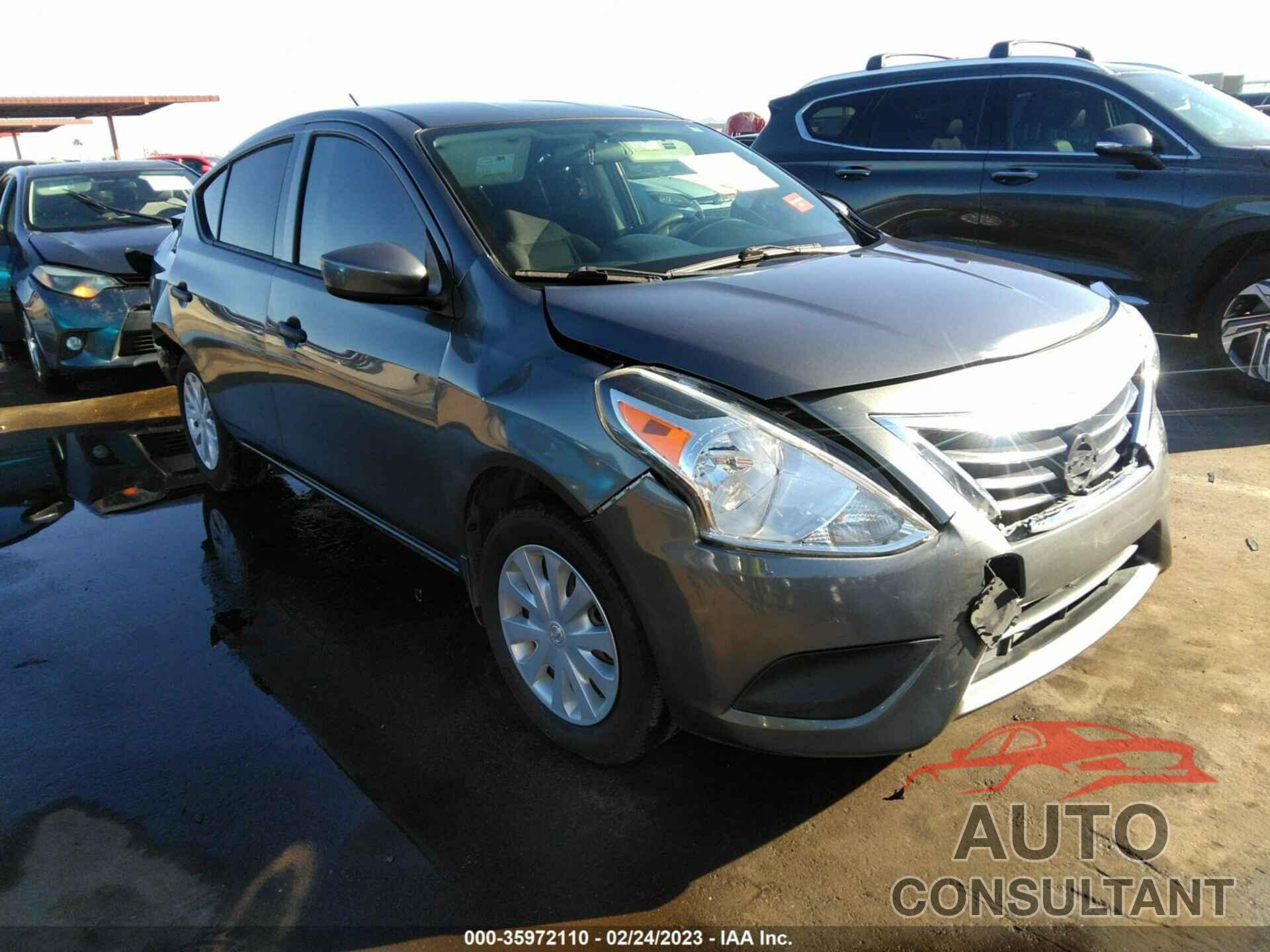 NISSAN VERSA 2016 - 3N1CN7AP7GL912191