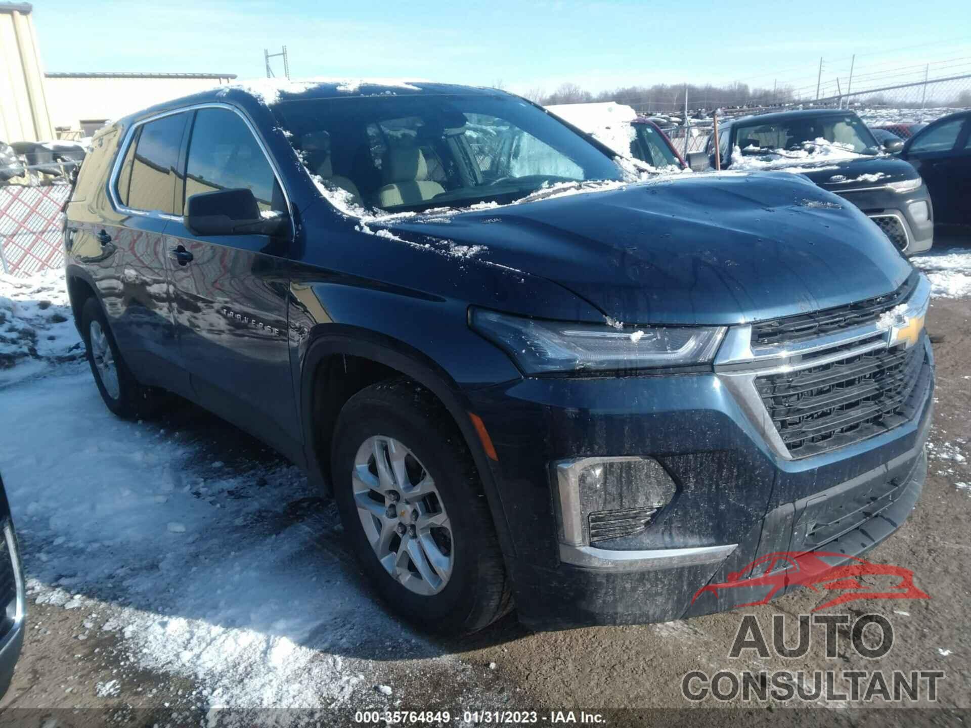 CHEVROLET TRAVERSE 2022 - 1GNERFKWXNJ106691